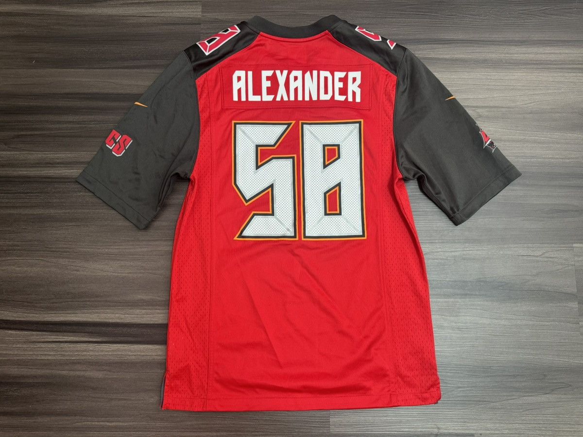 Nike Kwon Alexander #58 Tampa Bay Buccaneers NFL On Field Jersey Size US S / EU 44-46 / 1 - 8 Thumbnail
