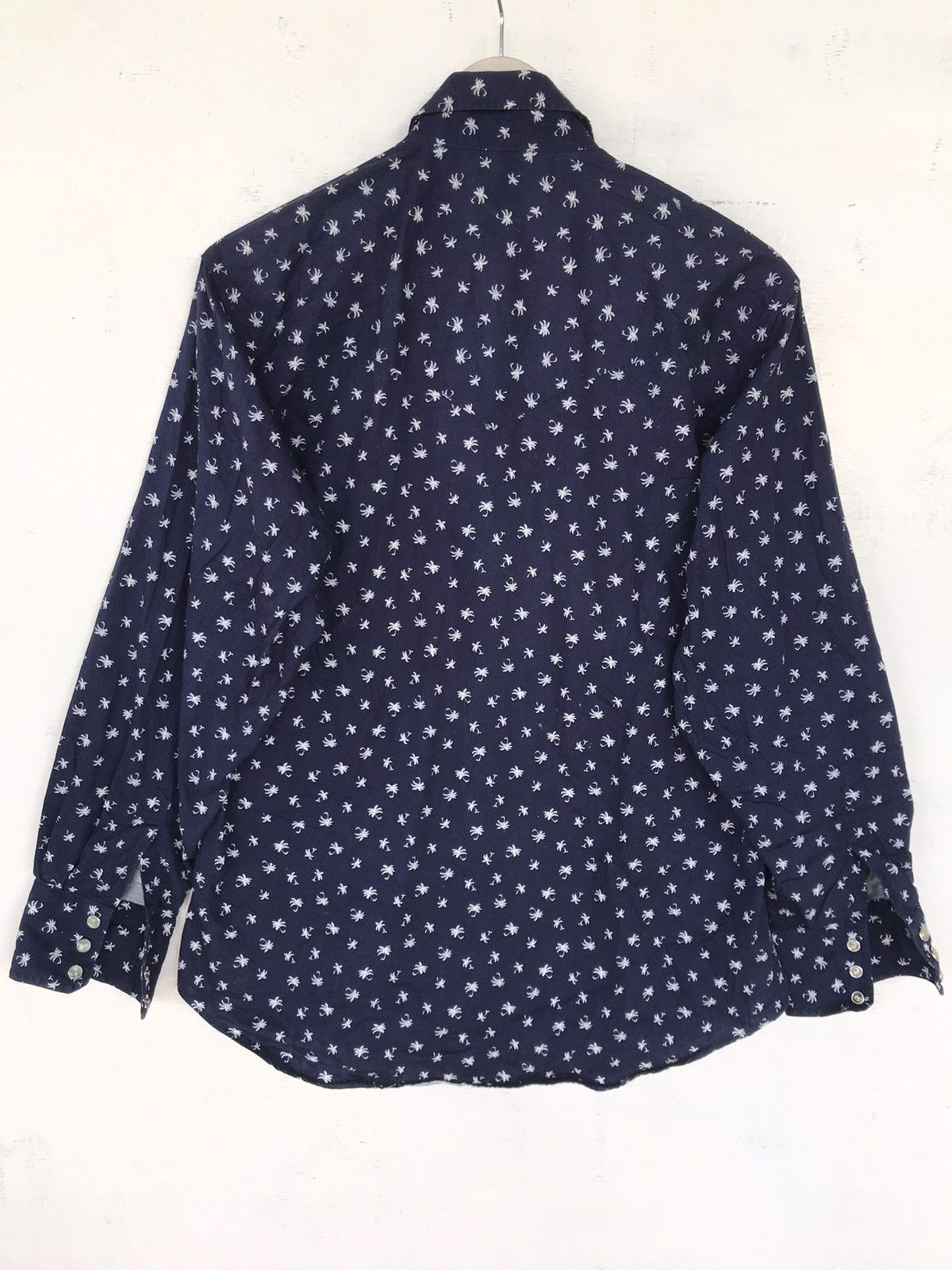 Japanese Brand × Other × Vintage Vintage MULHOLLAND Button Up Shirt Size US M / EU 48-50 / 2 - 2 Thumbnail