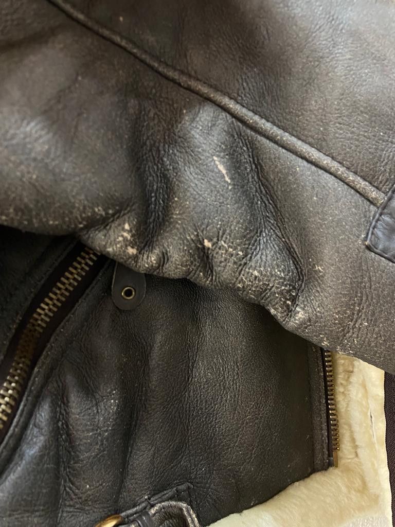 Other Vintage B3 Air Force U.S. Army Style Leather Jacket Size US M / EU 48-50 / 2 - 12 Thumbnail