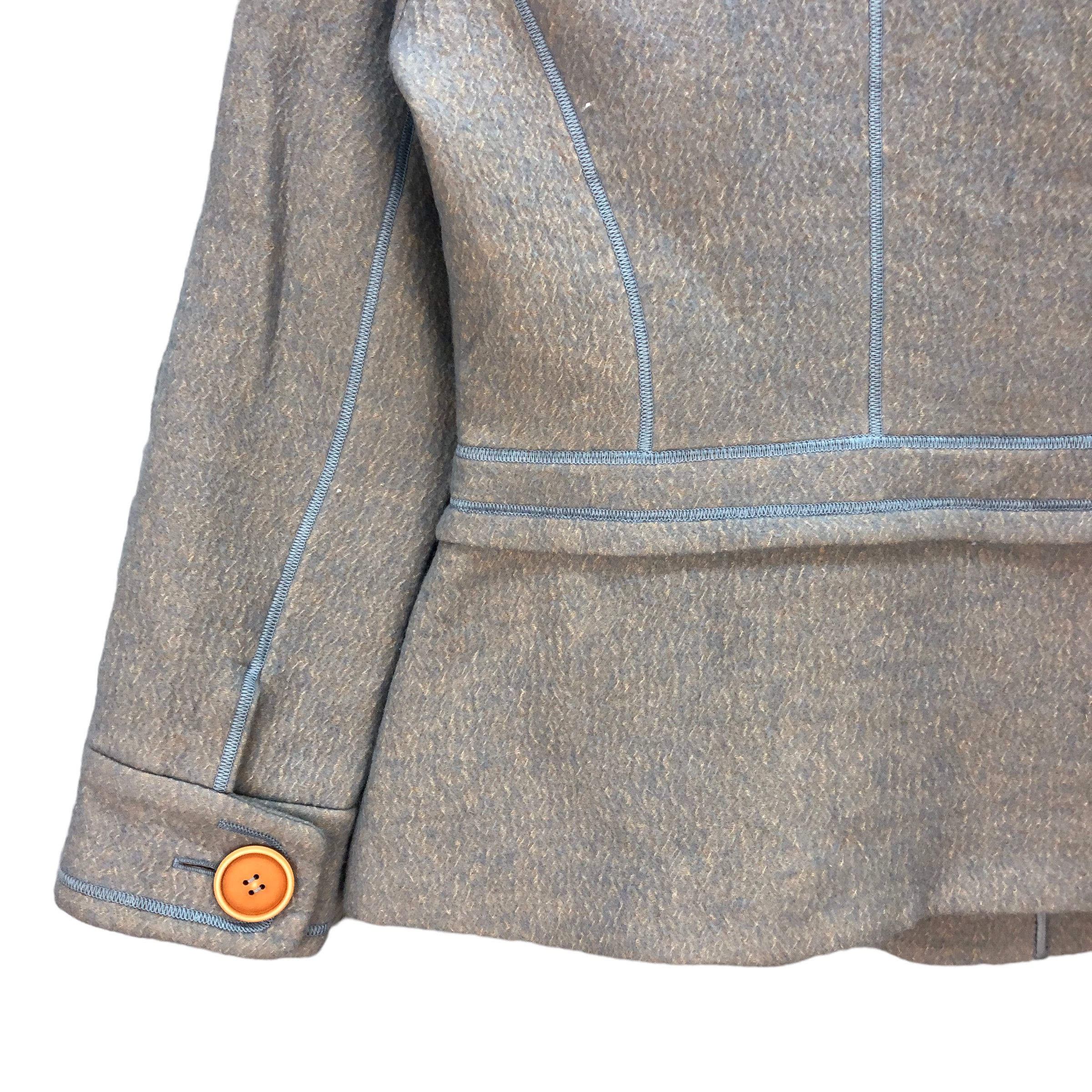 Japanese Brand TOMASO STEFANELLI LANA WOOL COAT #7365-134 Size S / US 4 / IT 40 - 13 Thumbnail
