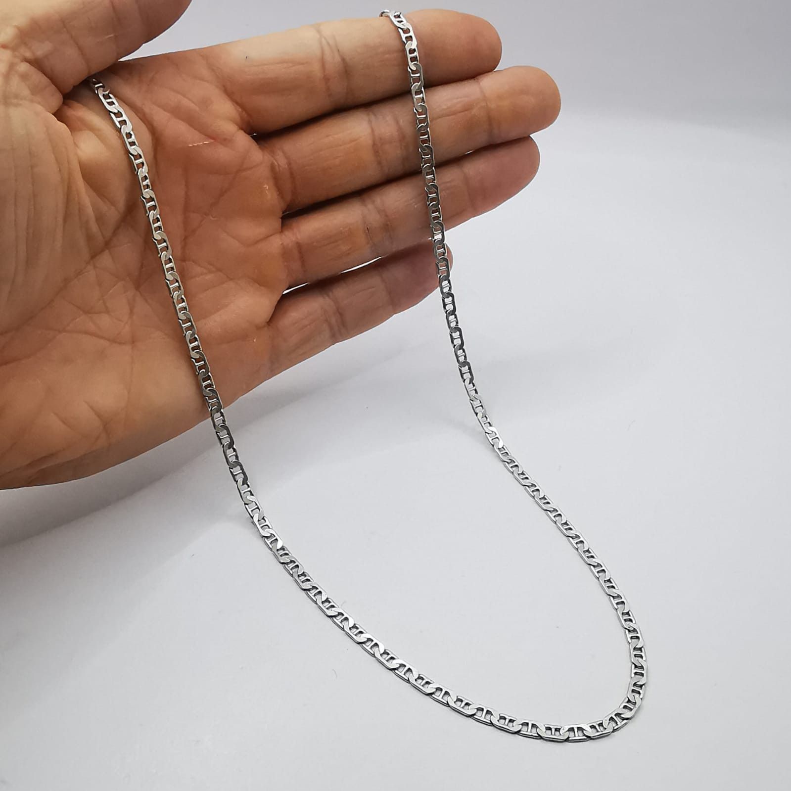 Jewelry × Sterling Silver Vintage Jewelry Chain, 925 Sterling Silver, Signed 14.17g Size ONE SIZE - 3 Thumbnail
