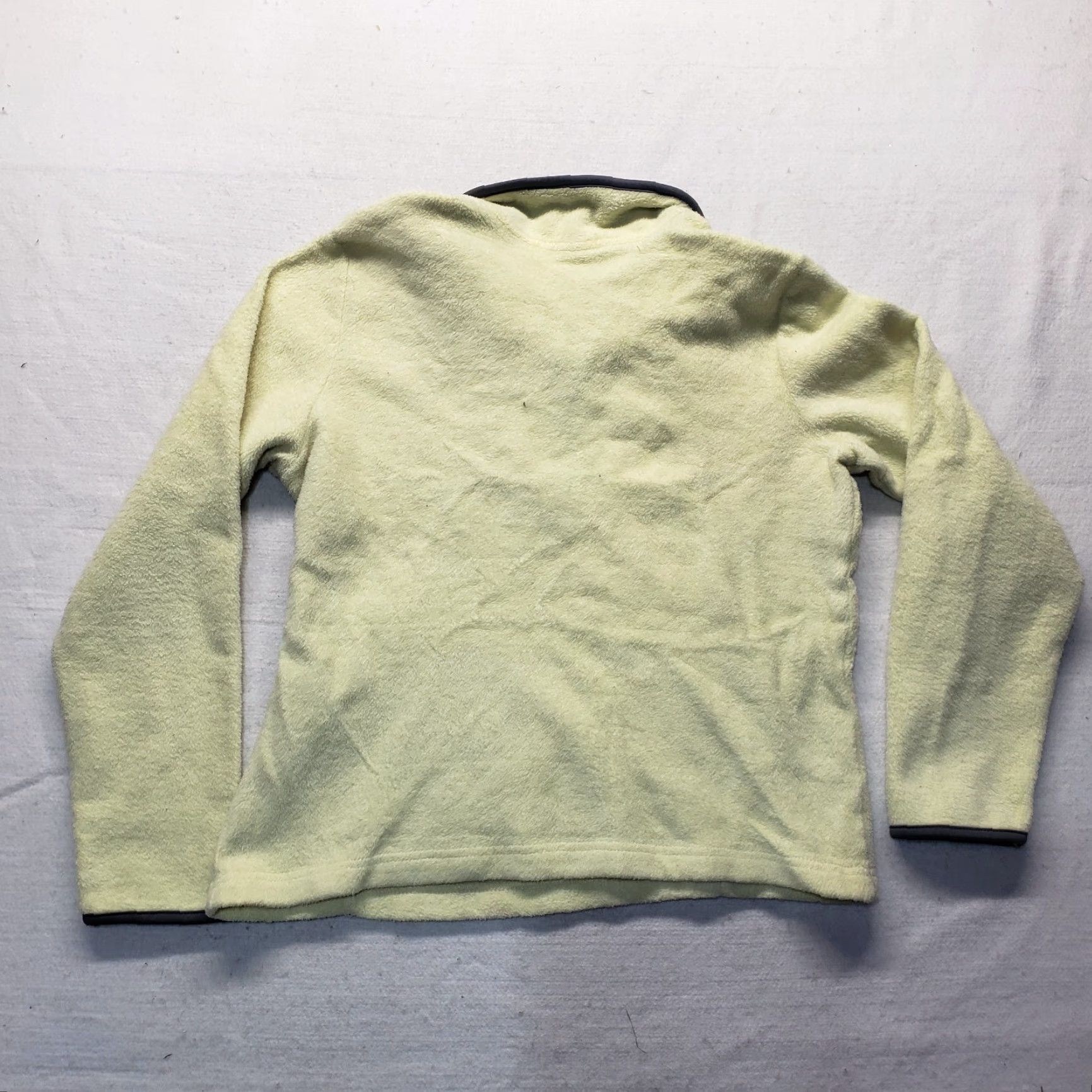 Old Navy Old Navy Green Yellow 1/4 Zip Pullover Sweater Women L Size Green Pullover Sweater 1/4 Zip Lightweight Adult Women Size L / US 10 / IT 46 - 7 Thumbnail