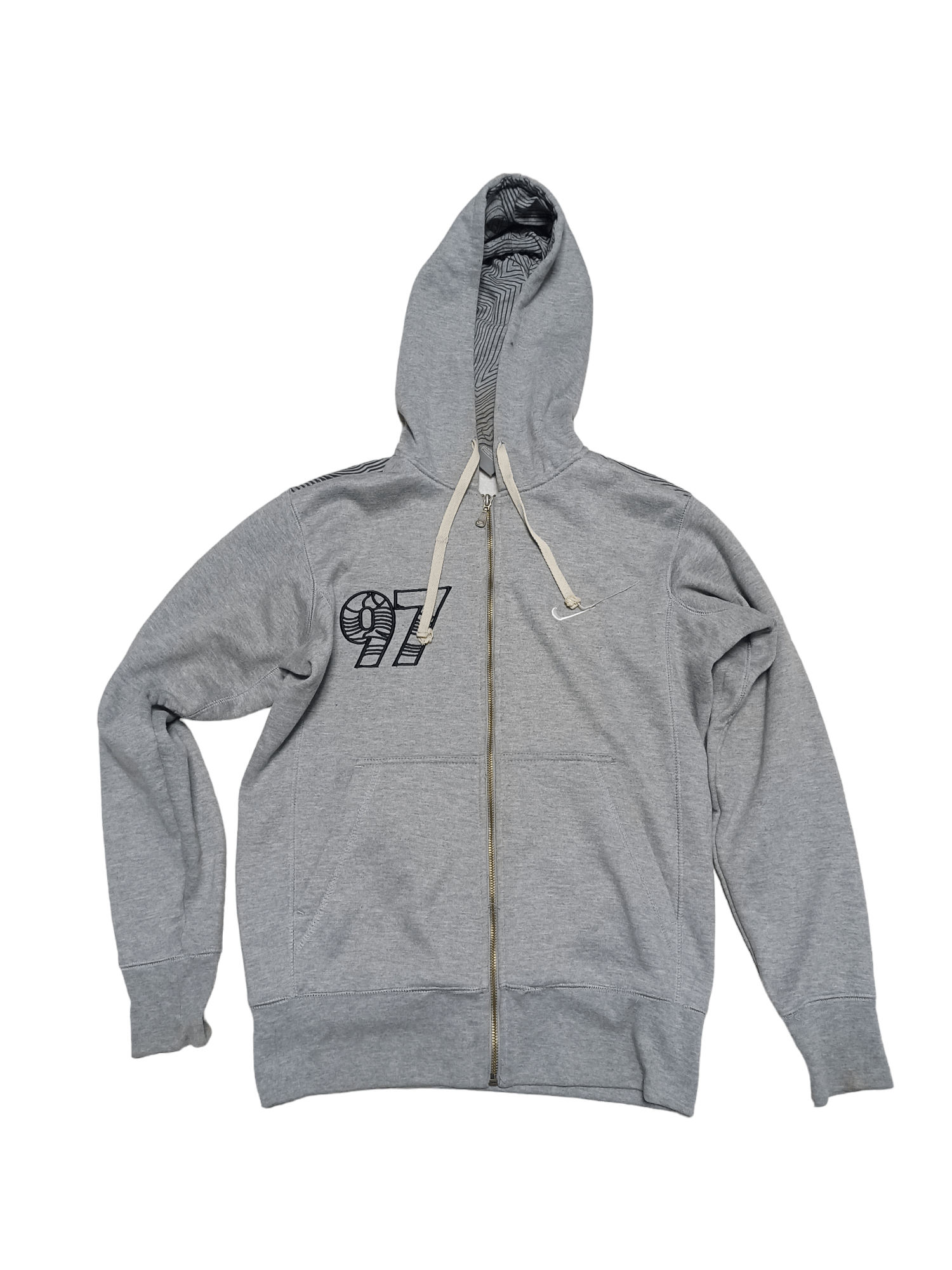 Nike 2005 VINTAGE NIKE AIRMAX 97 ZIP HOODIE Size US S / EU 44-46 / 1 - 1 Thumbnail