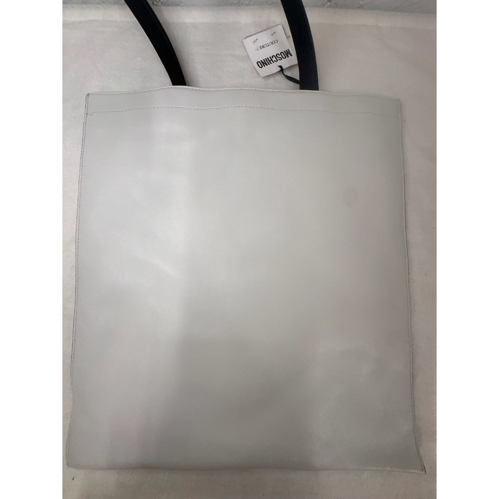 Moschino SS24 MOSCHINO COUTURE Leather Cloud & Padlock 1989 Tote Bag Size ONE SIZE - 9 Thumbnail