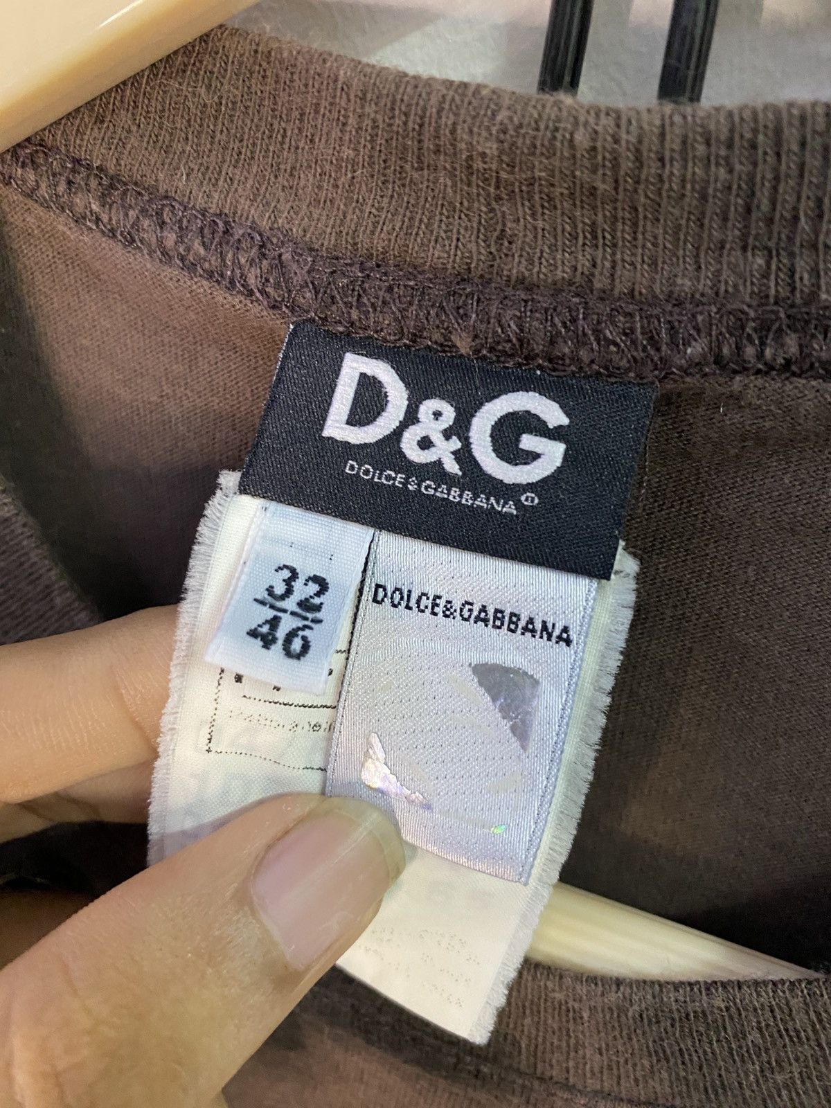 Dolce & Gabbana Dolce & Gabbana Think Positive Shirt Size US XS / EU 42 / 0 - 4 Thumbnail