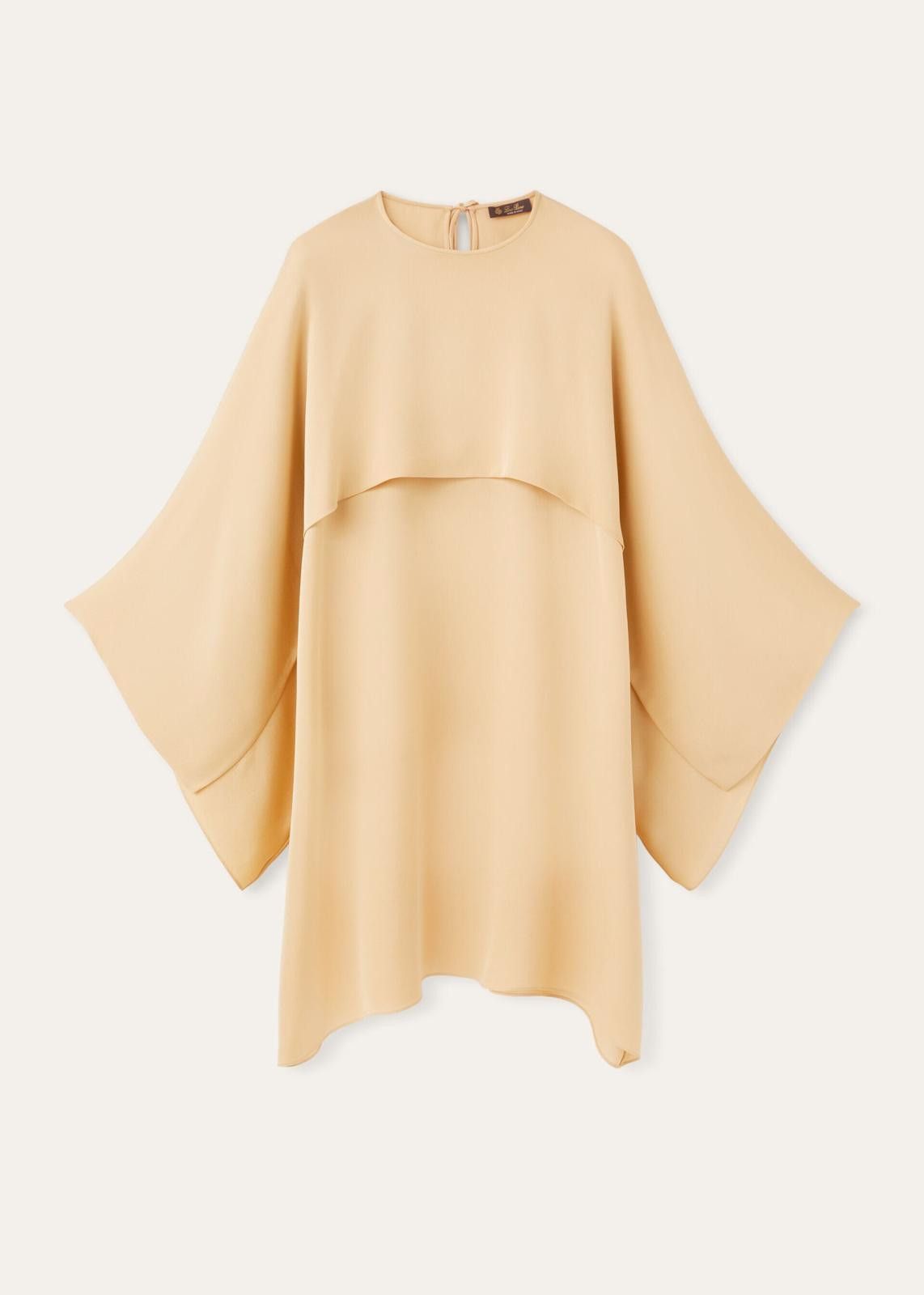 Loro Piana o1srvl11e0425 FAN8310 Jessalyn Shirt in Beige Size L / US 10 / IT 46 - 1 Thumbnail