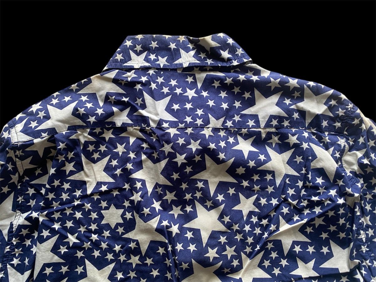 Bape Bathing Ape All-Over Star Print Long-Sleeve Shirt Size US M / EU 48-50 / 2 - 3 Thumbnail