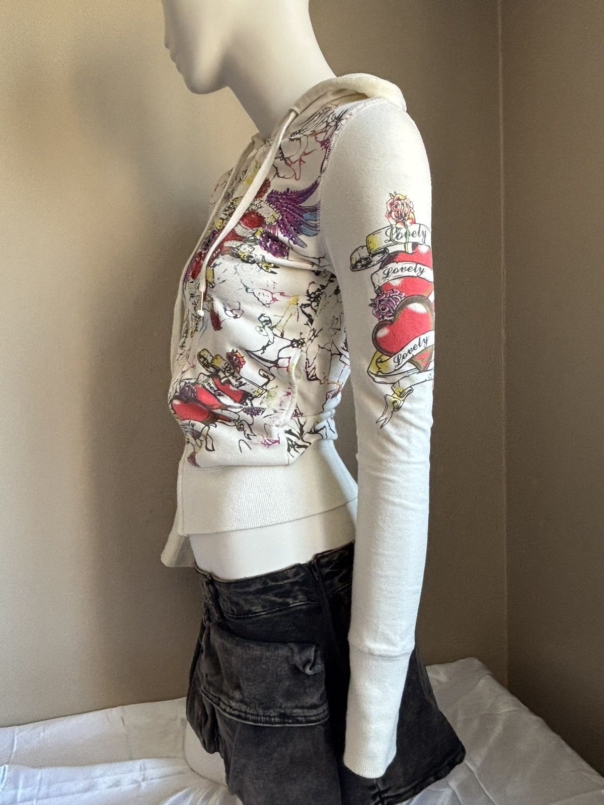 Ed Hardy Cool full tattoo printed zip hoodie Ed Hardy Japanese style Size US XS / EU 42 / 0 - 4 Thumbnail