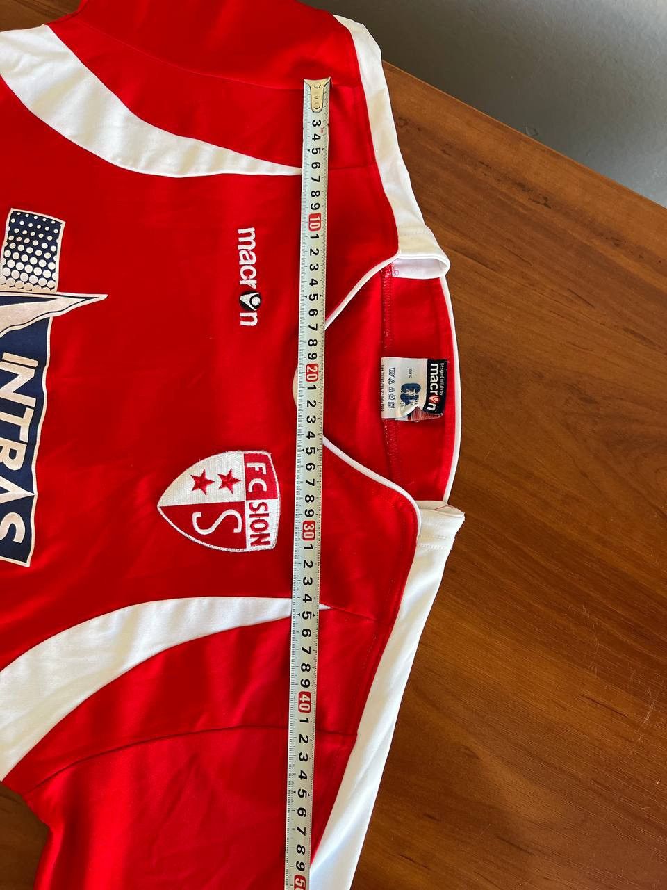 Macron 2007/08 FC SION #16 AWAY SOCCER JERSEY FOOTBALL SHIRT SIZE S Size US S / EU 44-46 / 1 - 22 Thumbnail