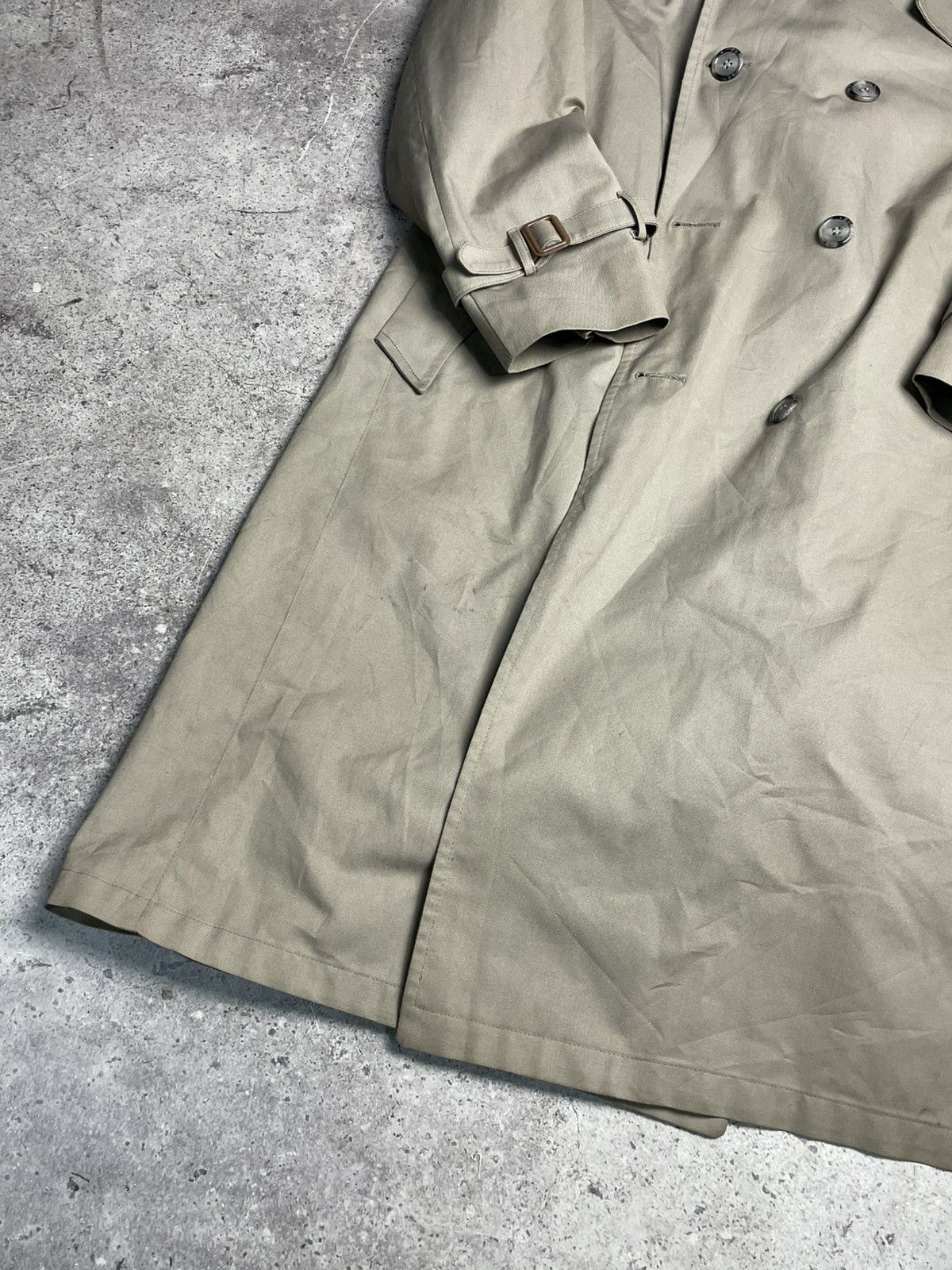 Christian Dior Monsieur Vintage Christian Dior Monsieur Trench Coat 44 R Size 44R - 3 Thumbnail
