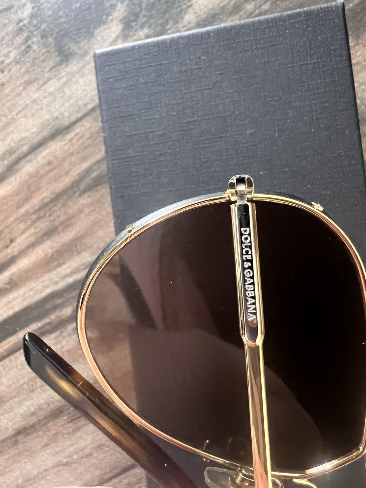Dolce & Gabbana DOLCE & GABBANA Aviator Sunglasses Size ONE SIZE - 5 Thumbnail