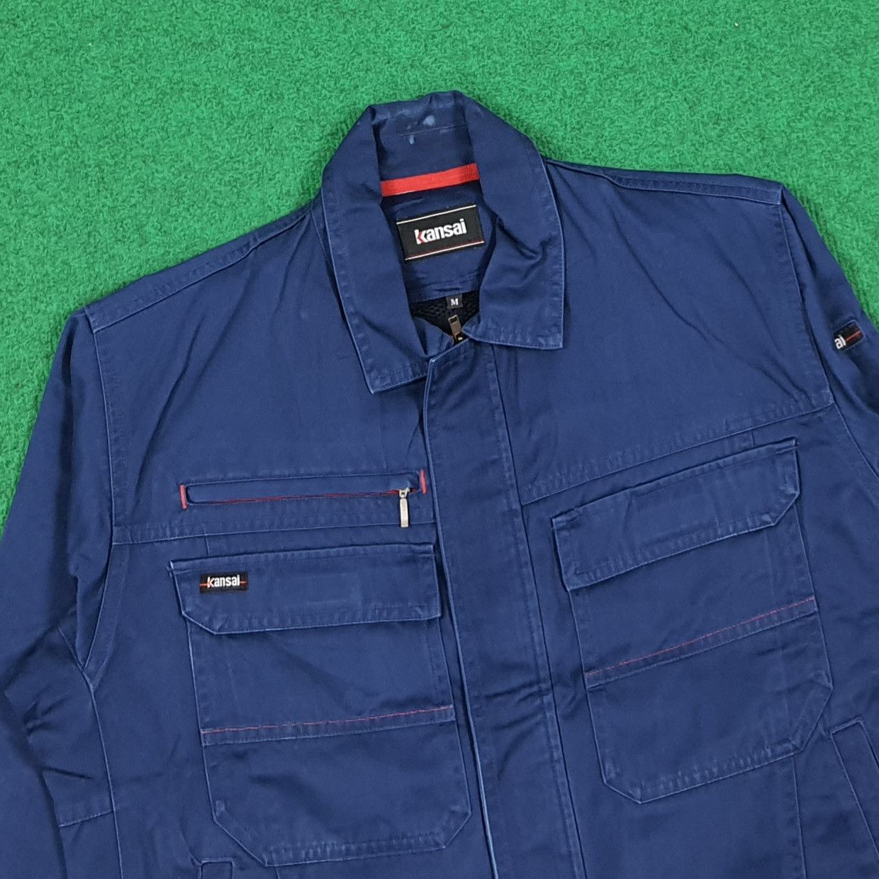 Japanese Brand Vintage Kansai x Number Nine Custom Logo Workwear C279N13 Size US M / EU 48-50 / 2 - 4 Thumbnail