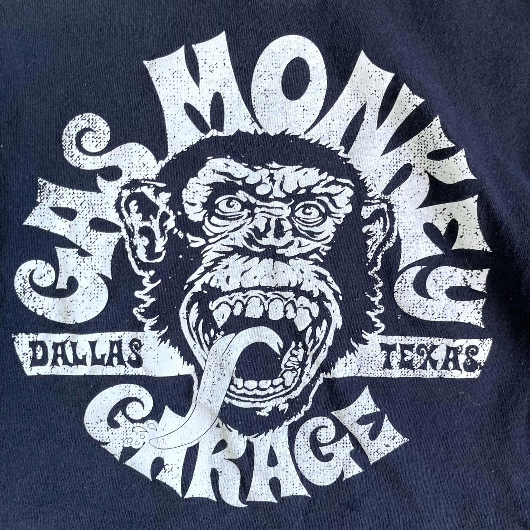 GAS Gas Monkey Garage Shirt Mens XL Black Graphic TV Show Tee T-Shirt Dallas Texas Crew Neck Short Sleeve Graphic Print Size US XL / EU 56 / 4 - 2 Thumbnail