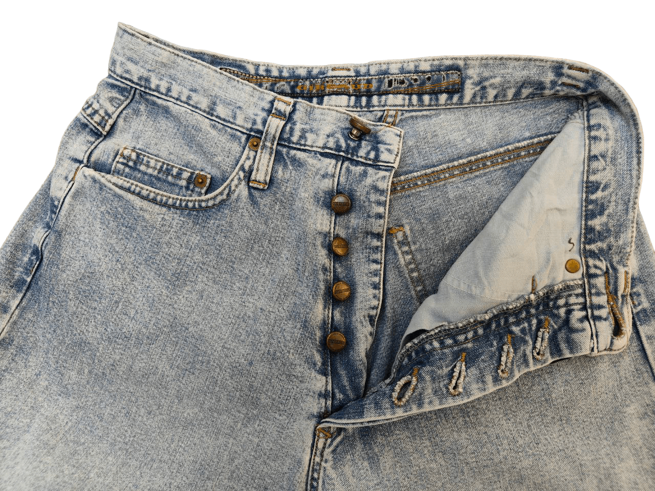 Marithe + Francois Girbaud MFG Distressed Denim Size US 27 - 5 Thumbnail