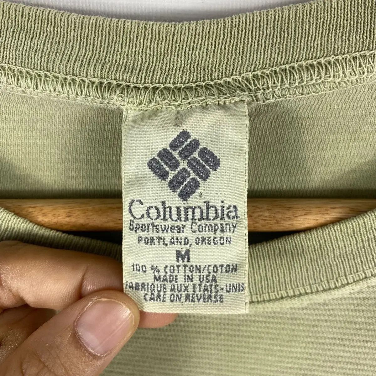 Columbia Vintage 90's COLUMBIA Sportswear Company Small Logo Striped Size US M / EU 48-50 / 2 - 5 Thumbnail