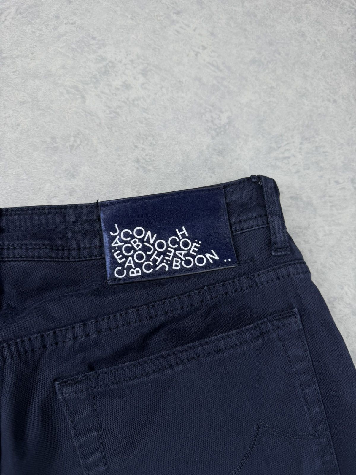 Jacob Cohen Jacob Cohen Nick Jeans Navy Blue Slim Fit Size 33 Size US 33 - 13 Thumbnail