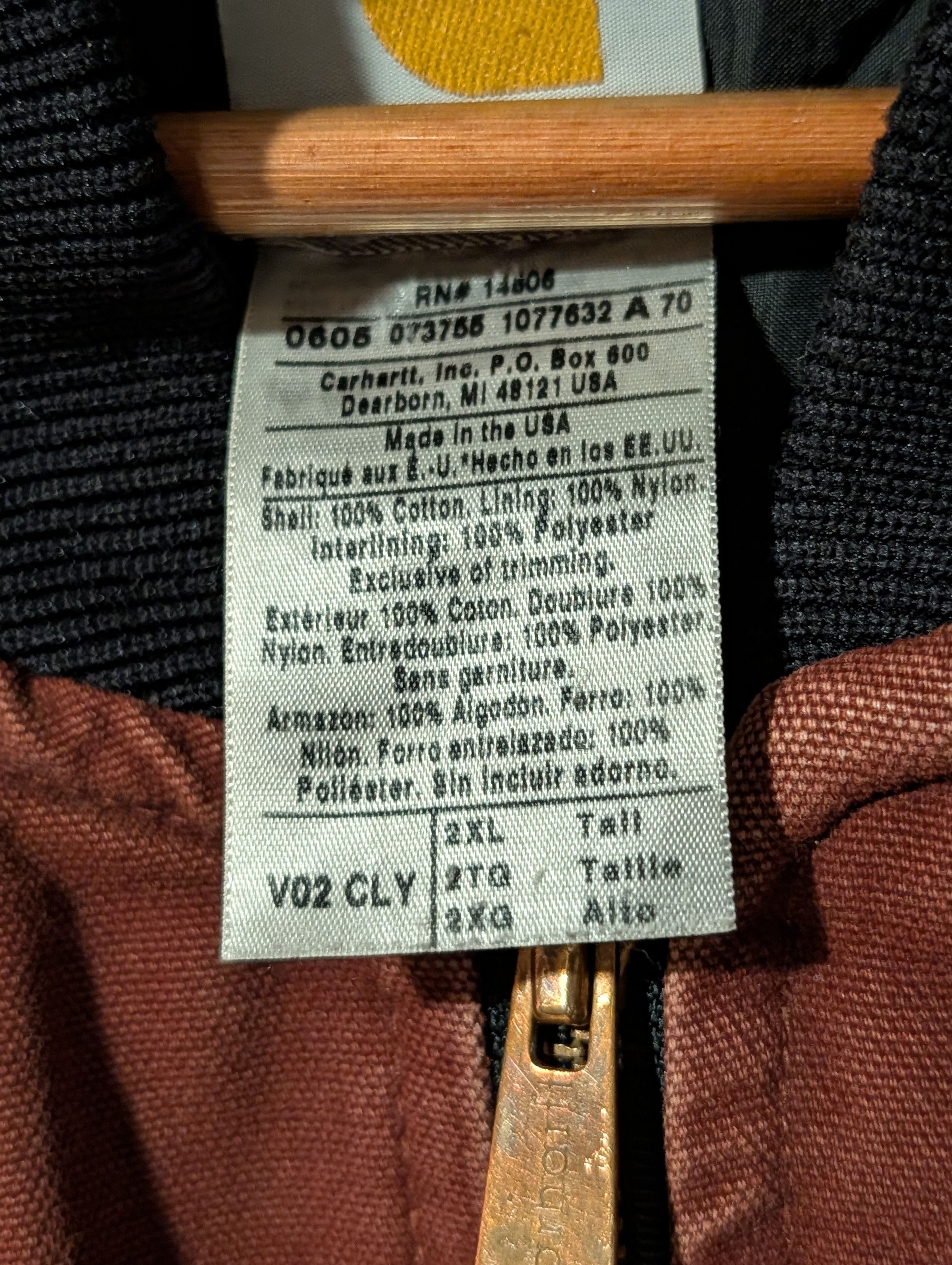 Carhartt Vintage Carhartt Vest Mens XXL Tall V02 CLY Clay Red Work Size US XXL / EU 58 / 5 - 3 Thumbnail