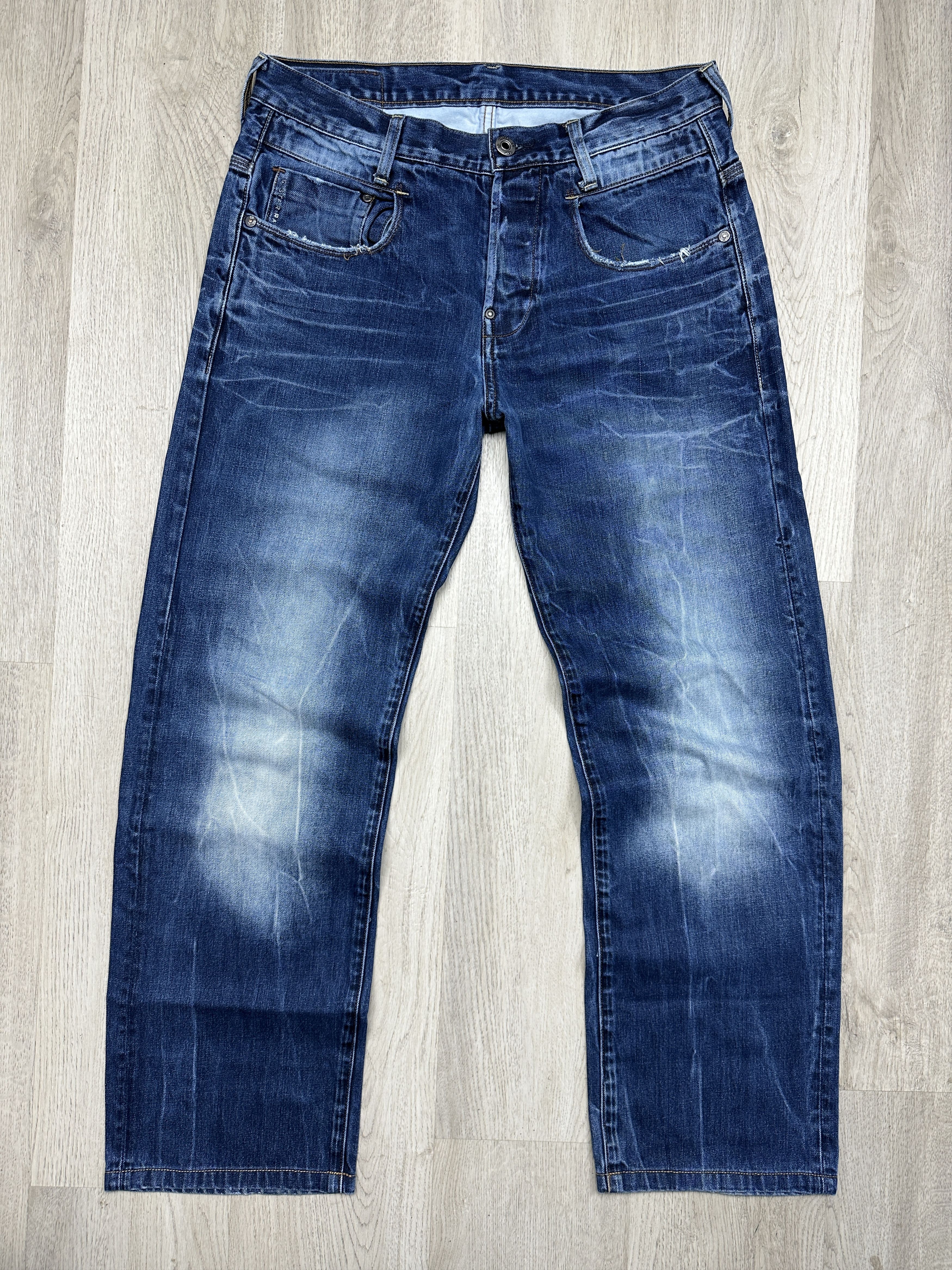 G-Star G Star Raw Mens New Radar Low Loose Denim Pants Jeans Size US 32 / EU 48 - 4 Thumbnail