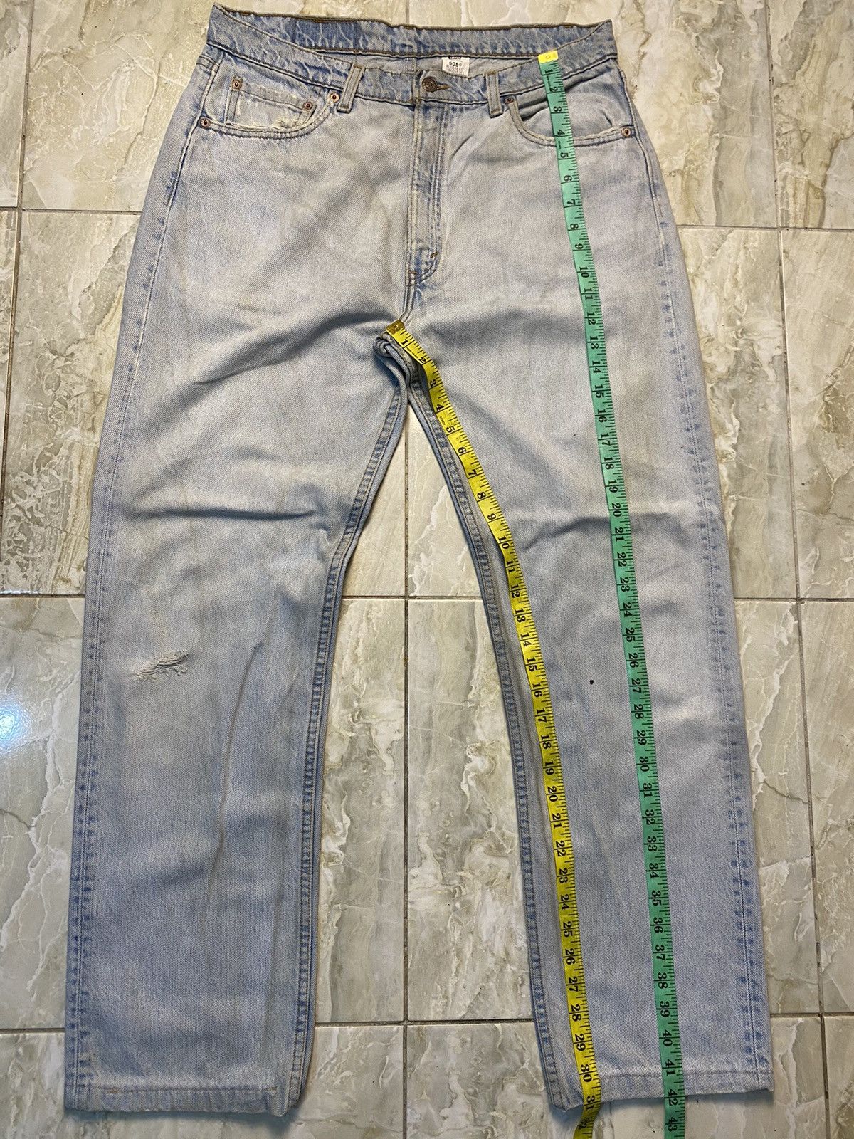 Levi's VINTAGE LEVIS 505 REGULAR FIT Size US 34 / EU 50 - 6 Thumbnail
