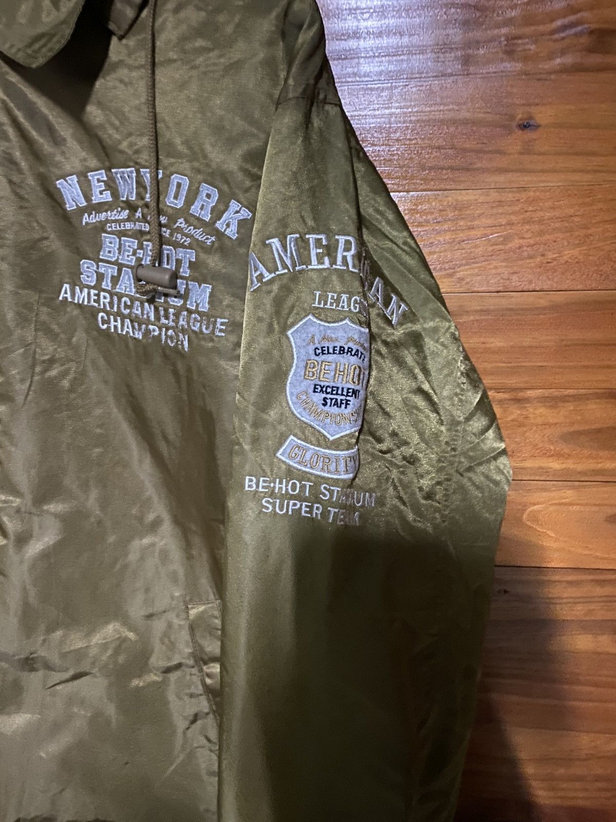 Japanese Brand Vintage OP International “New York Stadium” Coach Jacket Size US M / EU 48-50 / 2 - 7 Thumbnail