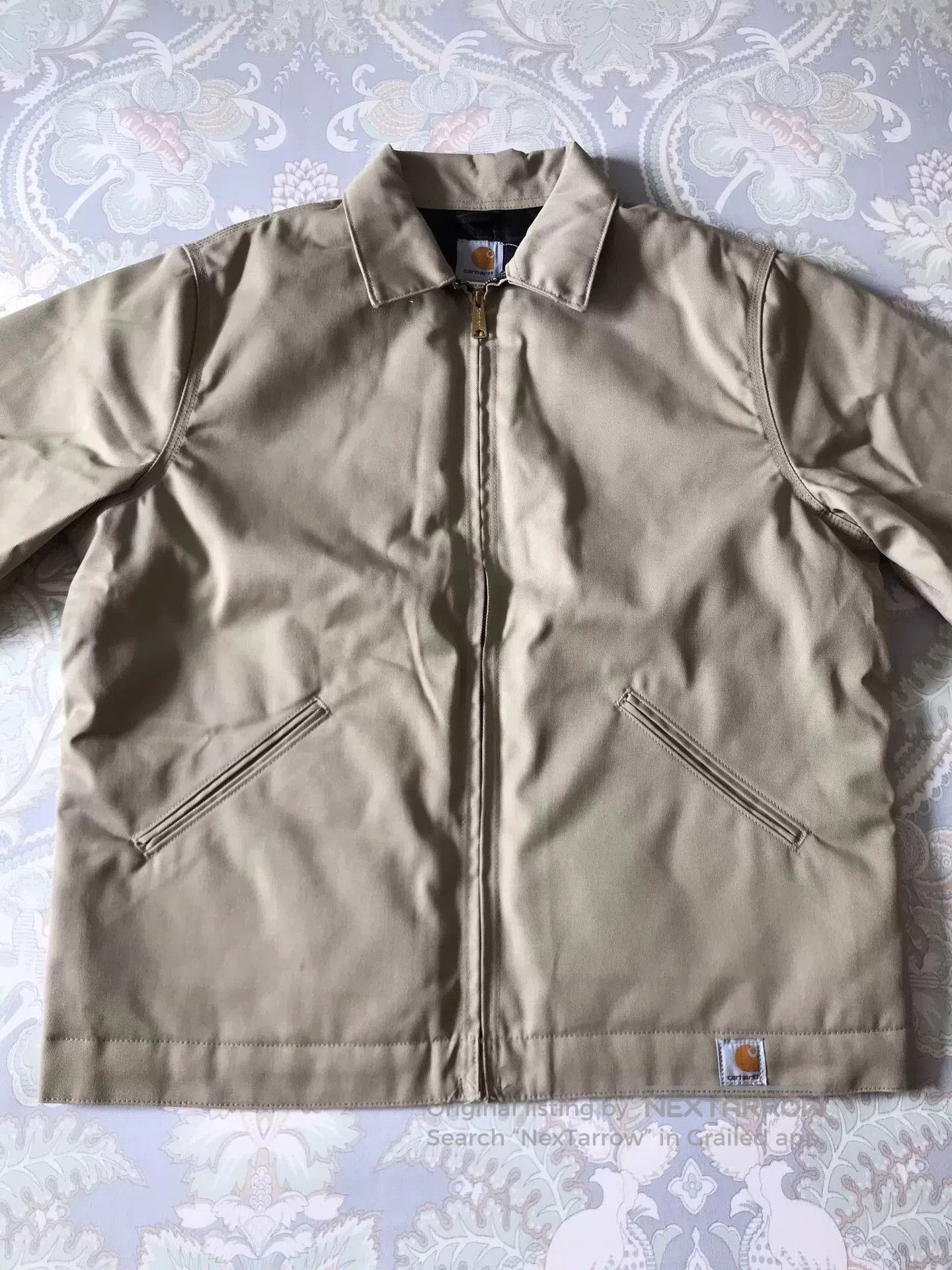 Carhartt Carhartt J293 Khaki Work Jacket. Size US L / EU 52-54 / 3 - 4 Thumbnail