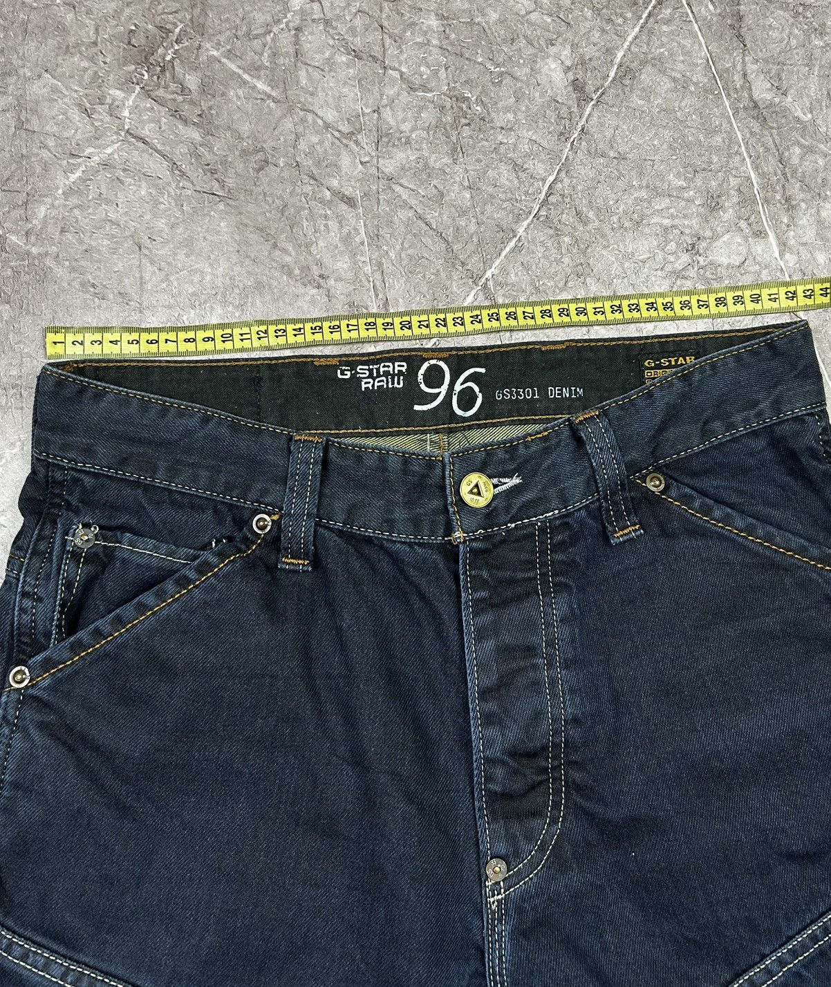 G-Star G Star RAW vintage jeans 96 rare carpenter pants bondage Y2K Size US 34 / EU 50 - 7 Thumbnail