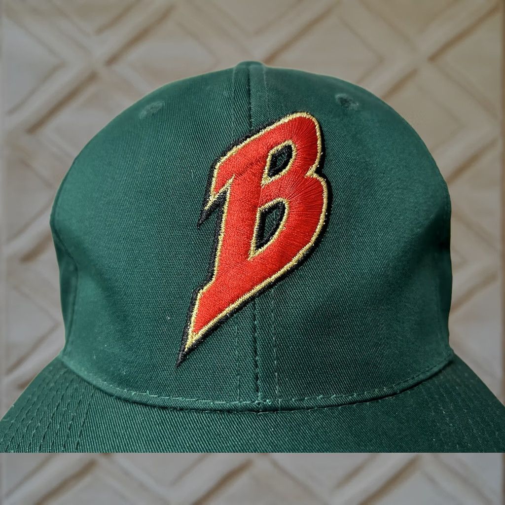 Vintage VINTAGE Buffalo Bisons Baseball MiLB Minor League Snapback Hat Cap Men One Size Green Cotton Adjustable 90s Theme Baseball Cap Size ONE SIZE - 1 Thumbnail