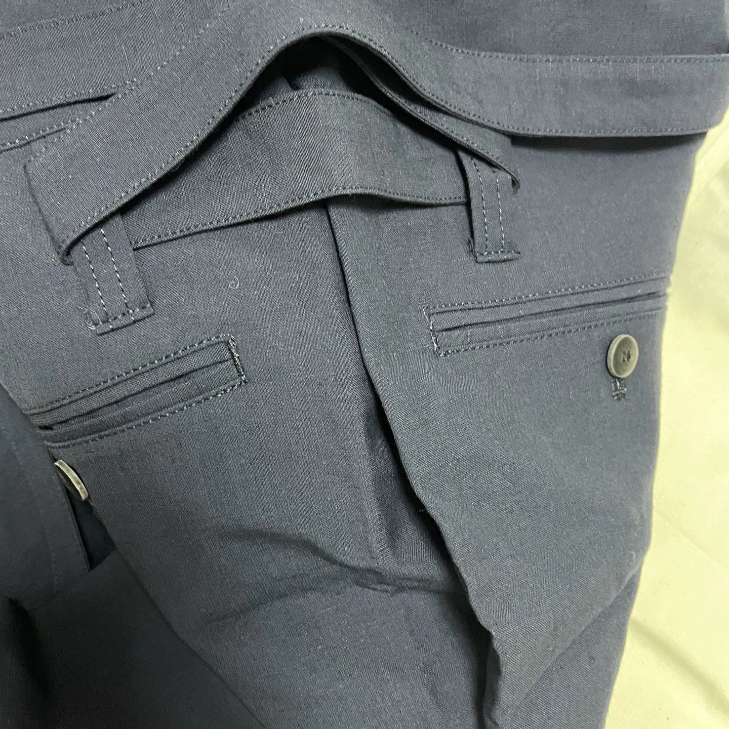 Visvim VISVIM ICT HAKAMA PANTS Wool Linen Navy 22SS New Size US 32 / EU 48 - 6 Thumbnail
