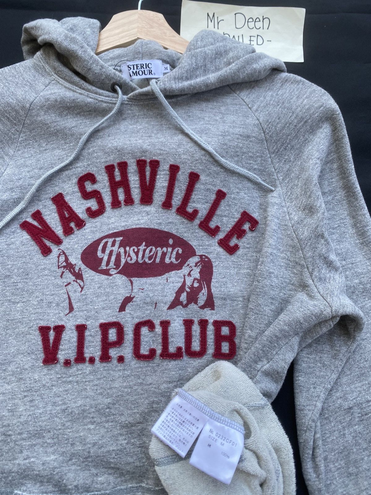 Hysteric Glamour Rare HYSTERIC GLAMOUR His Girl Pullover Hoodie Size US M / EU 48-50 / 2 - 13 Thumbnail