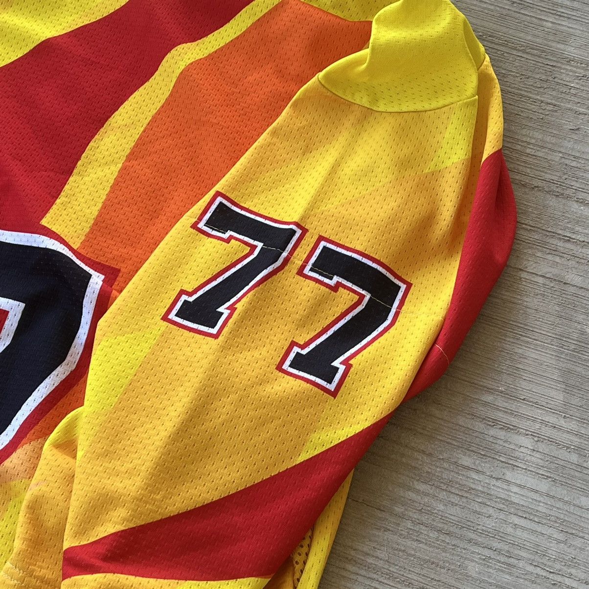 Vintage Wuthrich tps burning wheels Vintage Jersey Size US XXL / EU 58 / 5 - 9 Thumbnail