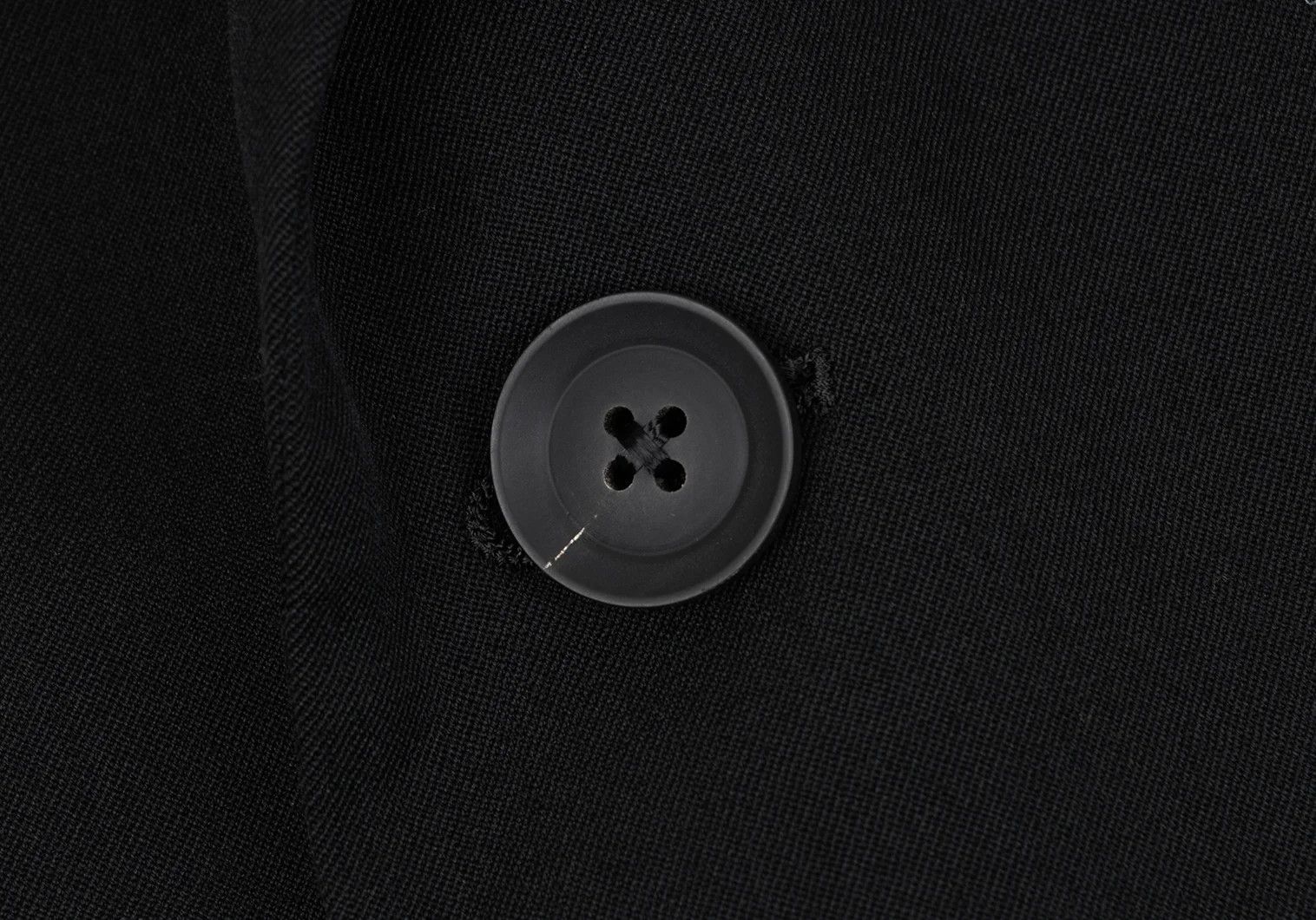 Yohji Yamamoto Yohji Yamamoto Wool Gabardine Doctor Jacket Size US M / EU 48-50 / 2 - 6 Thumbnail