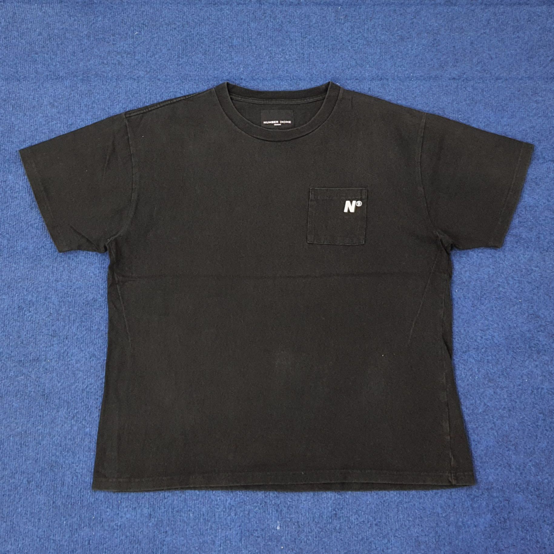 Number (N)ine Vintage Number Nine Denim Japan Custom Logo Tshirt C223N76 Size US M / EU 48-50 / 2 - 3 Thumbnail