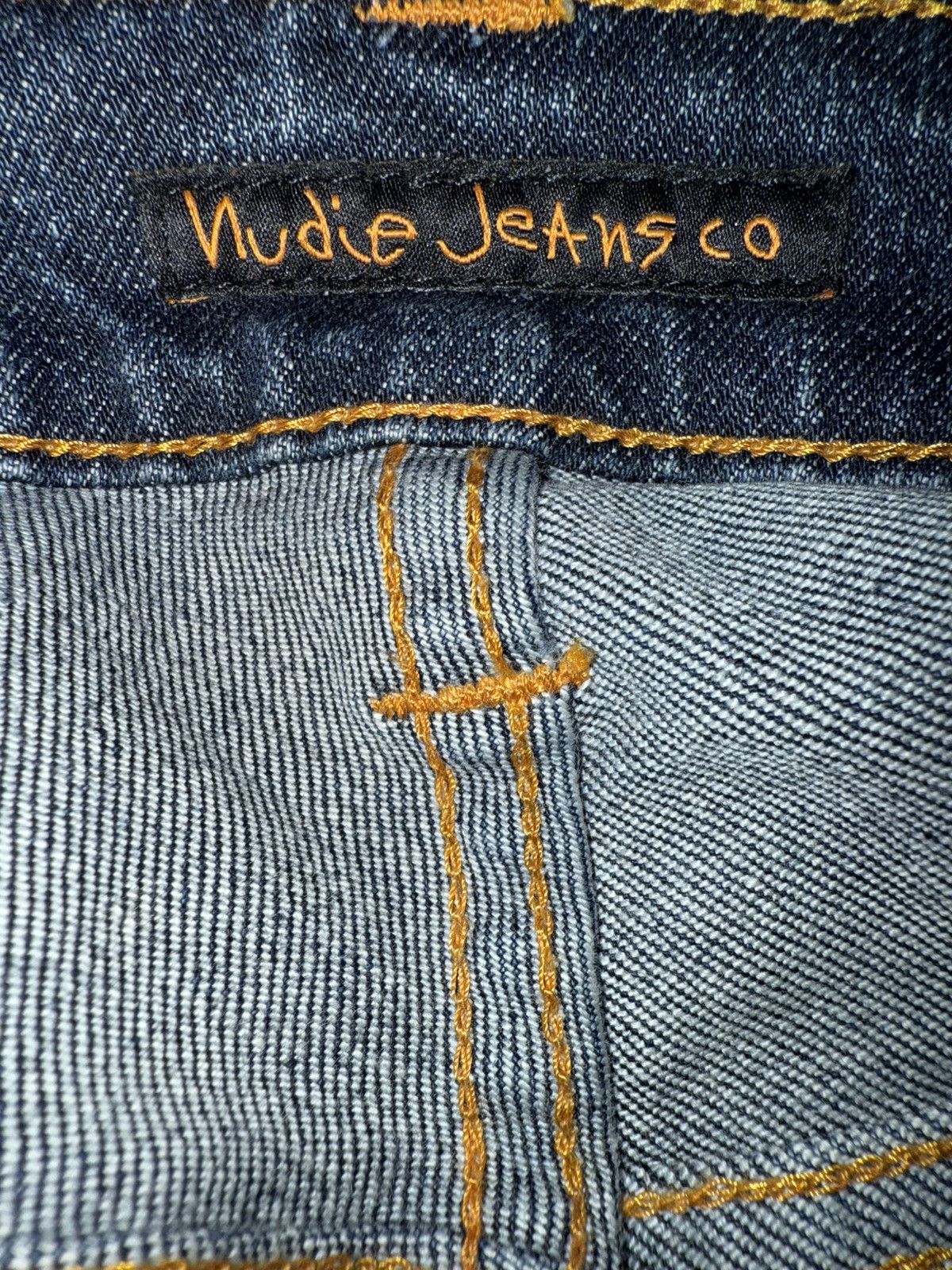 Nudie Jeans Nudie Jeans Grim Tim Twisted Blue Size US 33 - 7 Thumbnail
