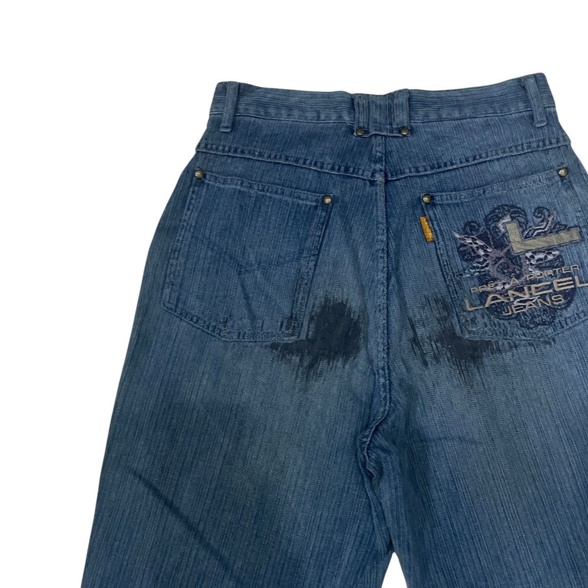 Lancel Vintage Lancel Paris Denim Size US 28 / EU 44 - 9 Thumbnail