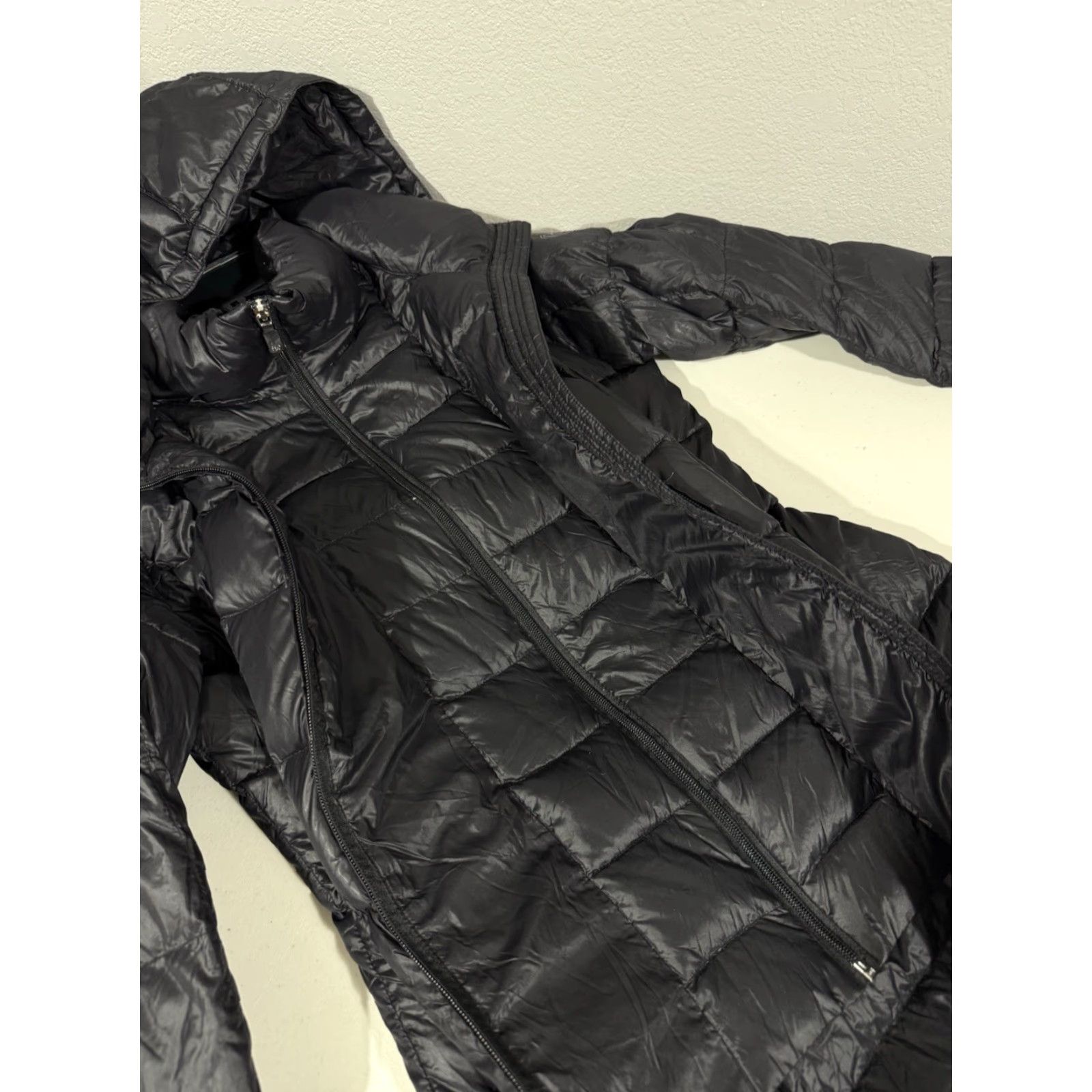 Calvin Klein Calvin Klein Long Down Parka Coat Women S Black Hooded Size S Size S / US 4 / IT 40 - 6 Thumbnail