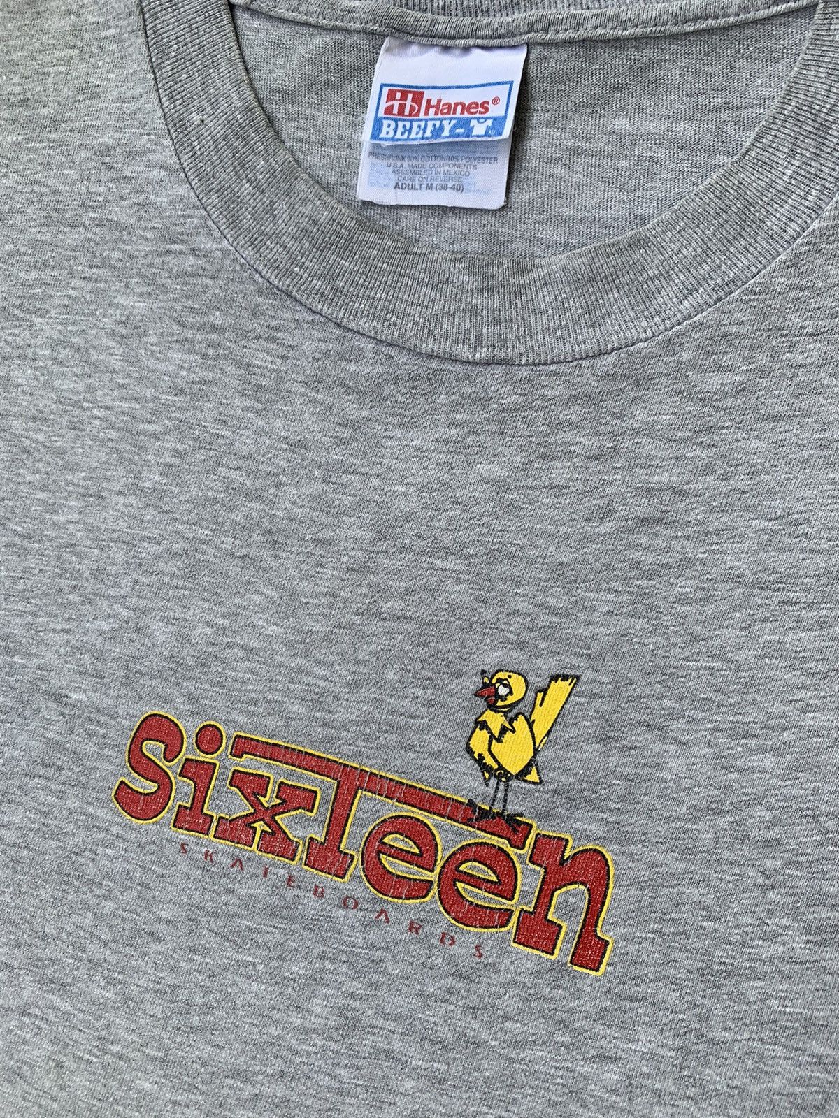 Hanes [SOLD] vintage 90s sixteen skateboard Size US M / EU 48-50 / 2 - 4 Thumbnail