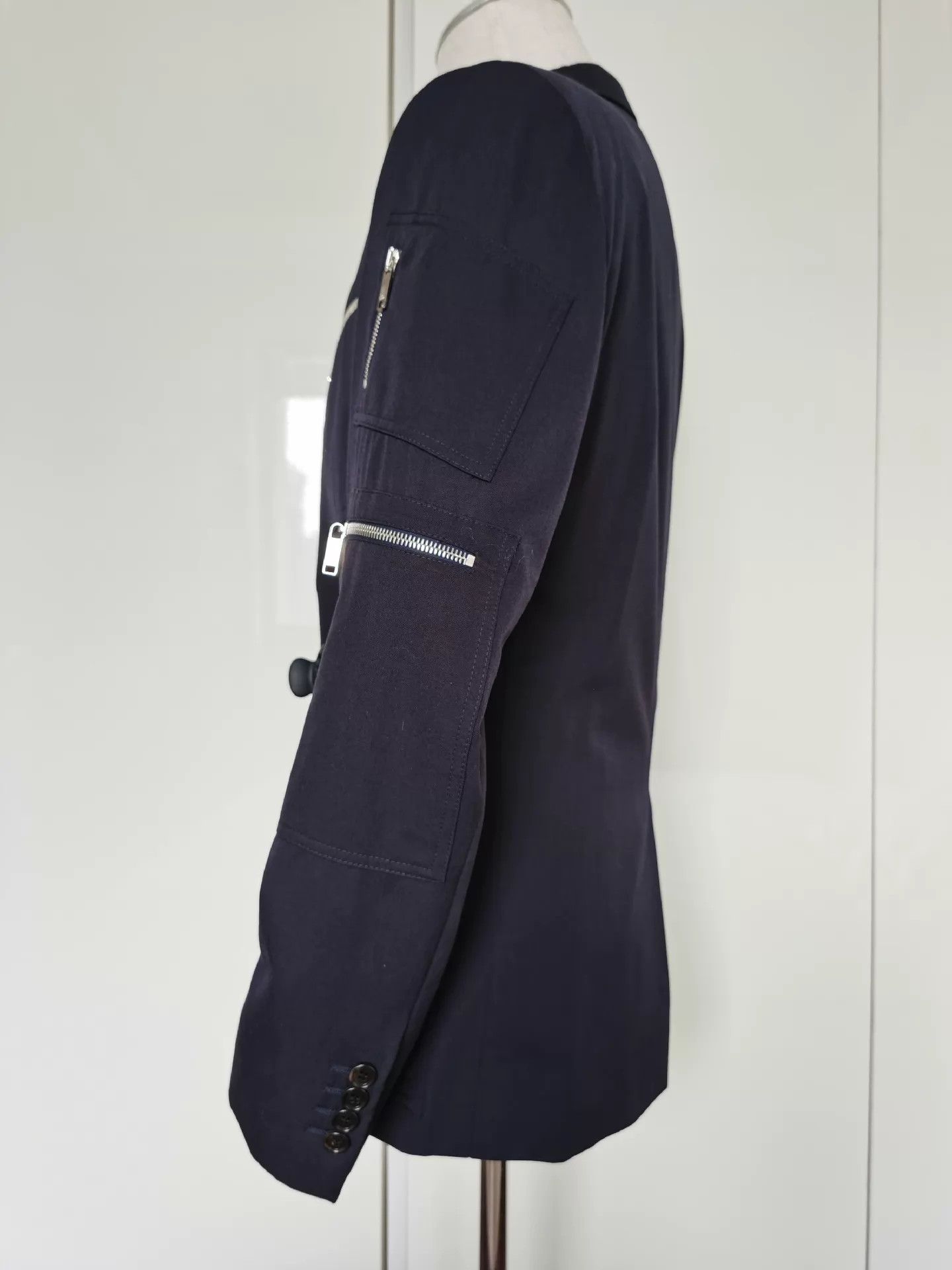 Dior DIOR HOMME Runway Wool Suit Multi-Zip 48 EU Size 48R - 7 Thumbnail