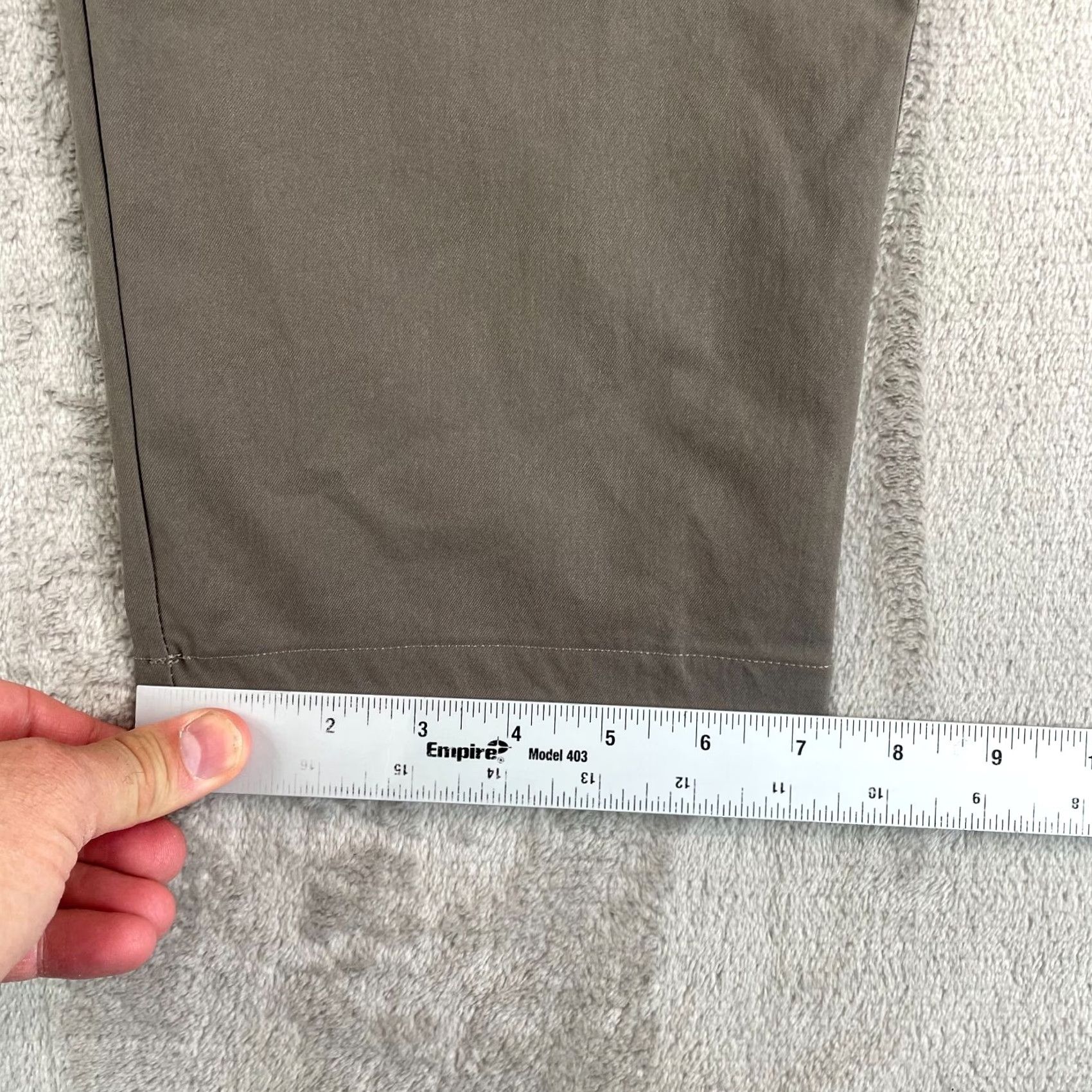 Lululemon LULULEMON Relaxed Trousers Men 32x28 Brown Cropped Tapered Leg Roomy Fit Pants Size US 32 / EU 48 - 8 Thumbnail
