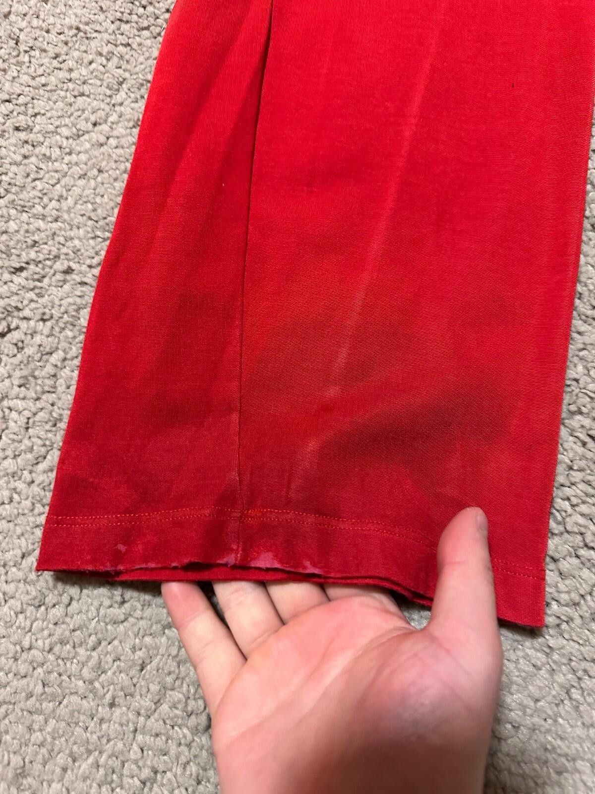 Maison Margiela Maison Margiela MM6 Red Pant Sz S Size 25" / US 0 / IT 36 - 10 Thumbnail
