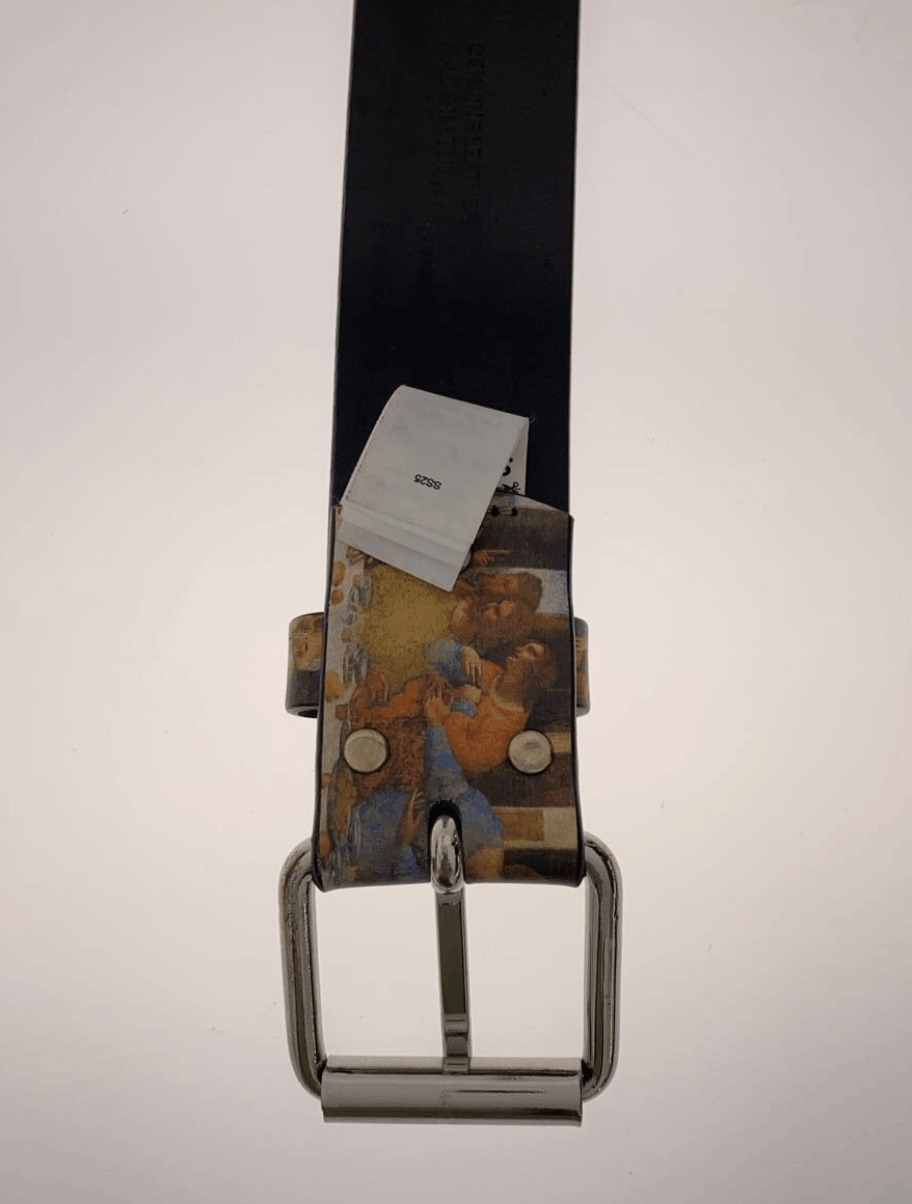 Supreme Supreme 25SS Last Supper Leather Belt Size ONE SIZE - 3 Thumbnail