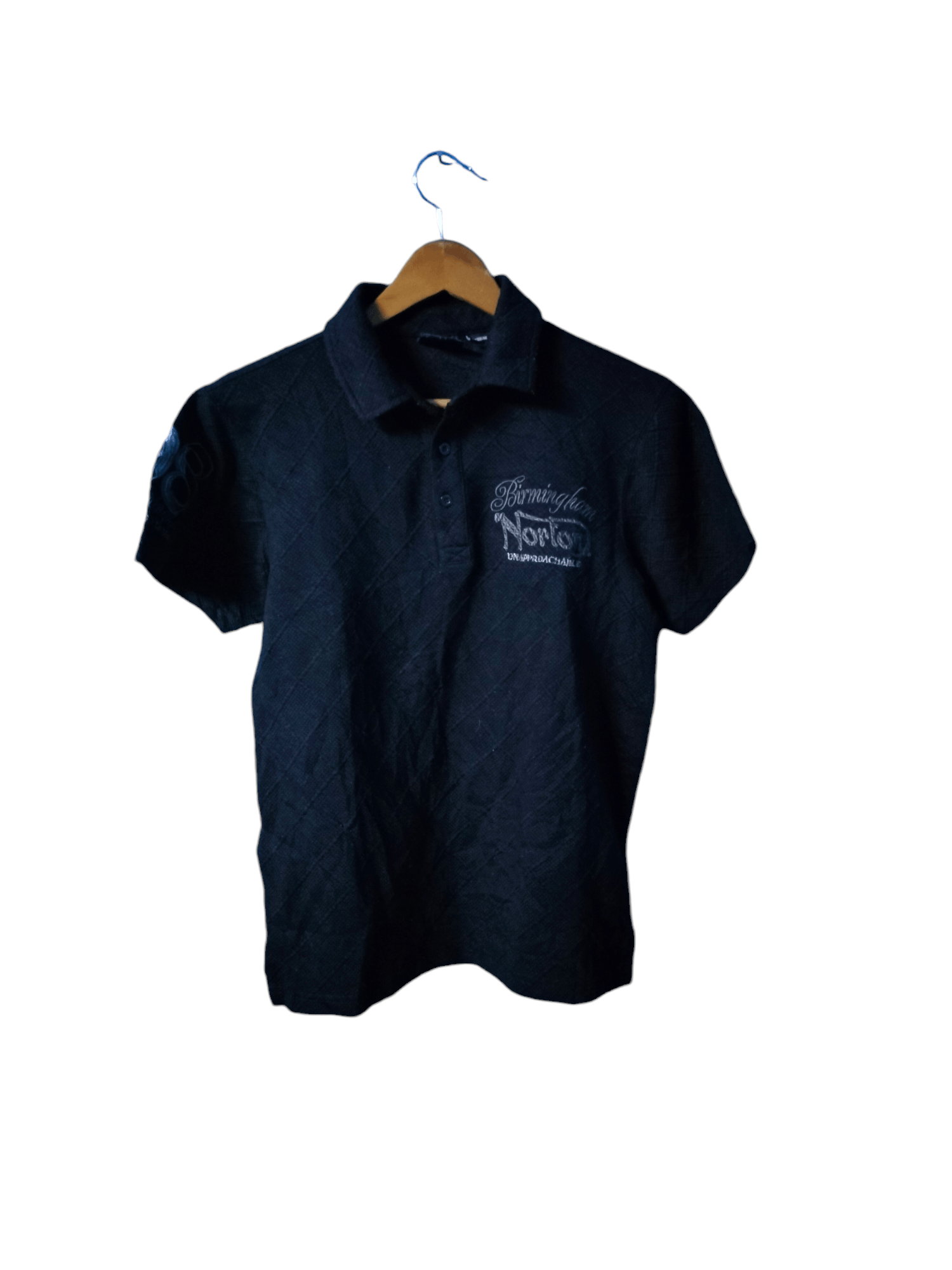 Norton vintage NORTON ENGLAND shirt big logo embroidery Size US M / EU 48-50 / 2 - 2 Thumbnail