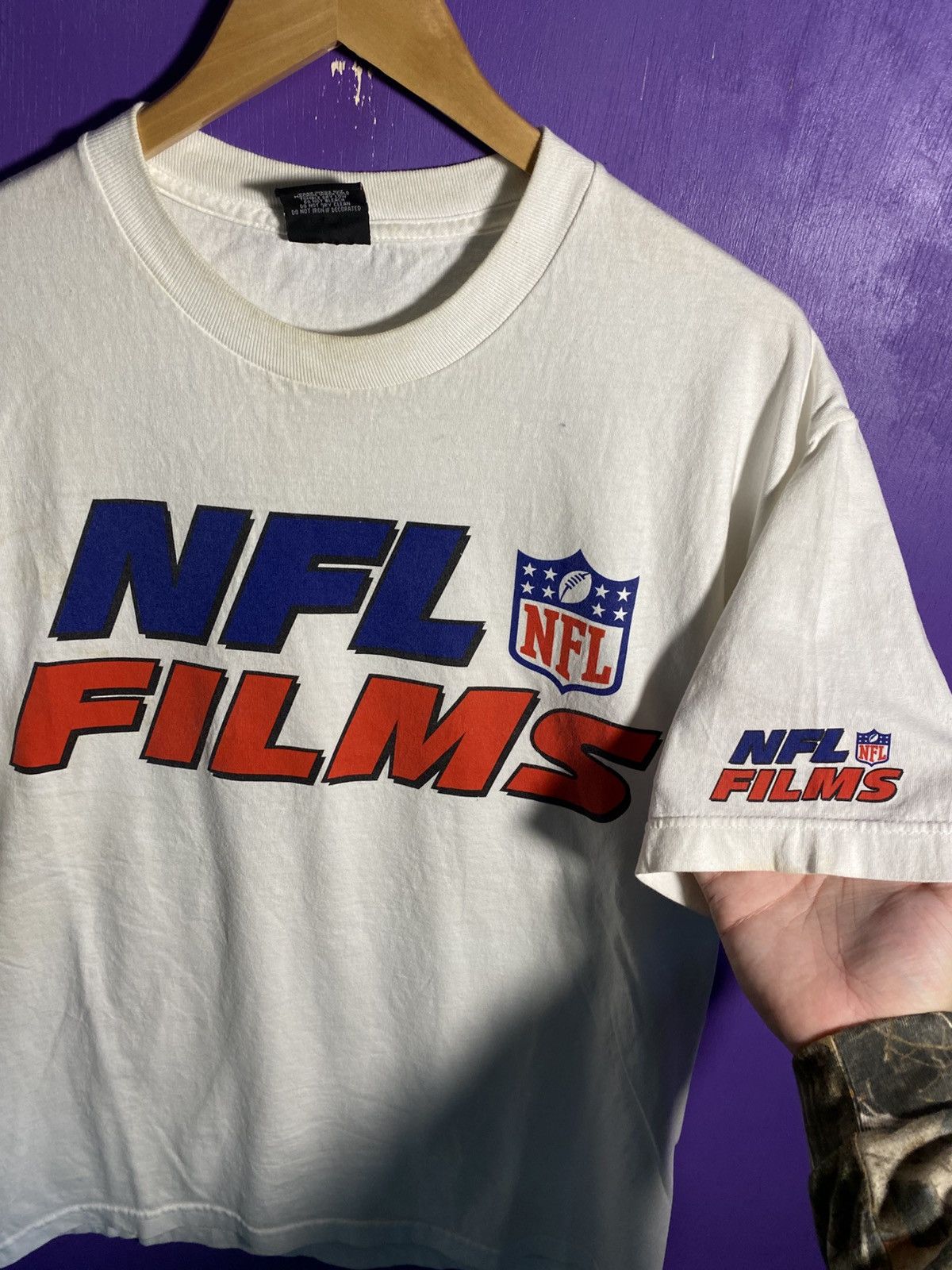 NFL Vintage 00s NFL Films tv promo t-shirt Size US L / EU 52-54 / 3 - 3 Thumbnail