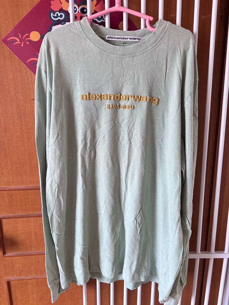 Alexander Wang Alexander Wang Acid Wash Crewneck Sweatshirt- Size M / US 6-8 / IT 42-44 - 2 Thumbnail