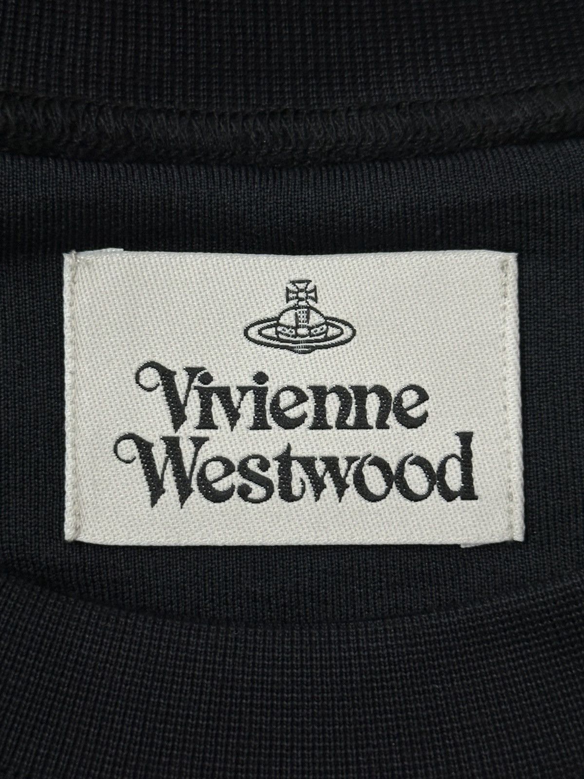 Vivienne Westwood Vivienne Westwood Sweatshirt Black Big Orb Logo L Size US L / EU 52-54 / 3 - 3 Thumbnail