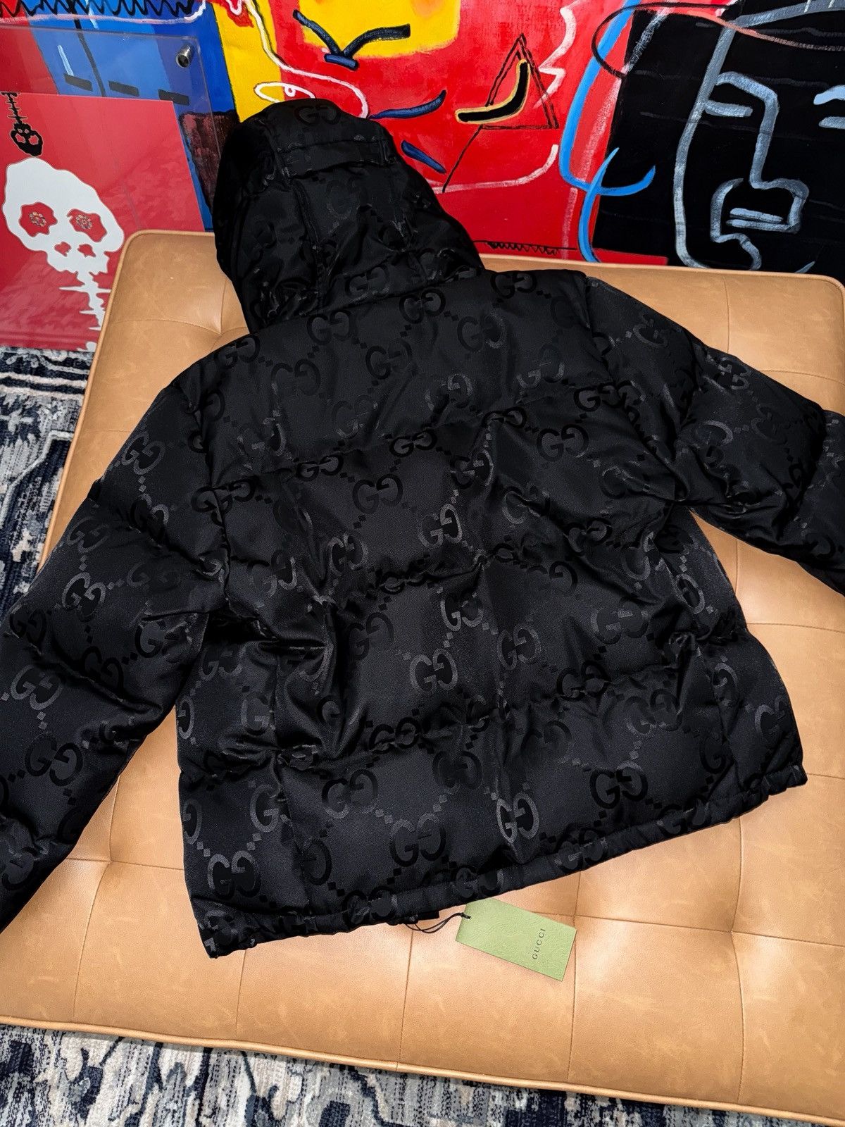 Gucci Gucci jumbo logo down jacket 54 Size US L / EU 52-54 / 3 - 2 Thumbnail