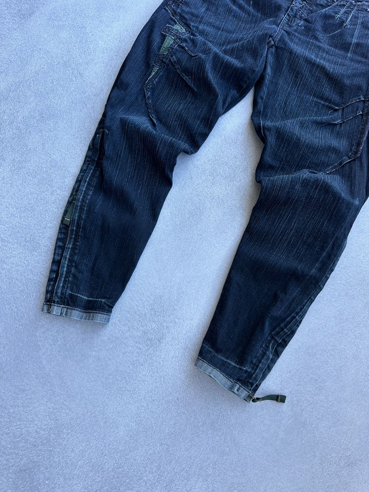 Marithe + Francois Girbaud Vintage Marithe Francois Girbaud Italy Zipper Jeans Size US 26 / EU 42 - 2 Thumbnail