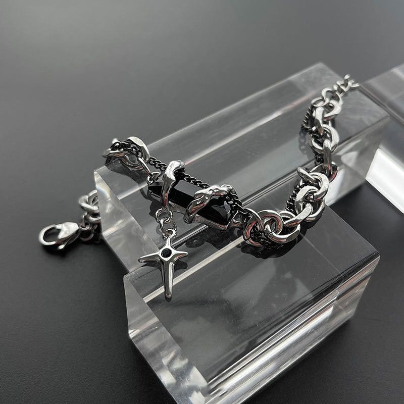 Jewelry Vintage Bracelet Y2K Punk Chain Gotch Bracelets Chains Size ONE SIZE - 3 Thumbnail