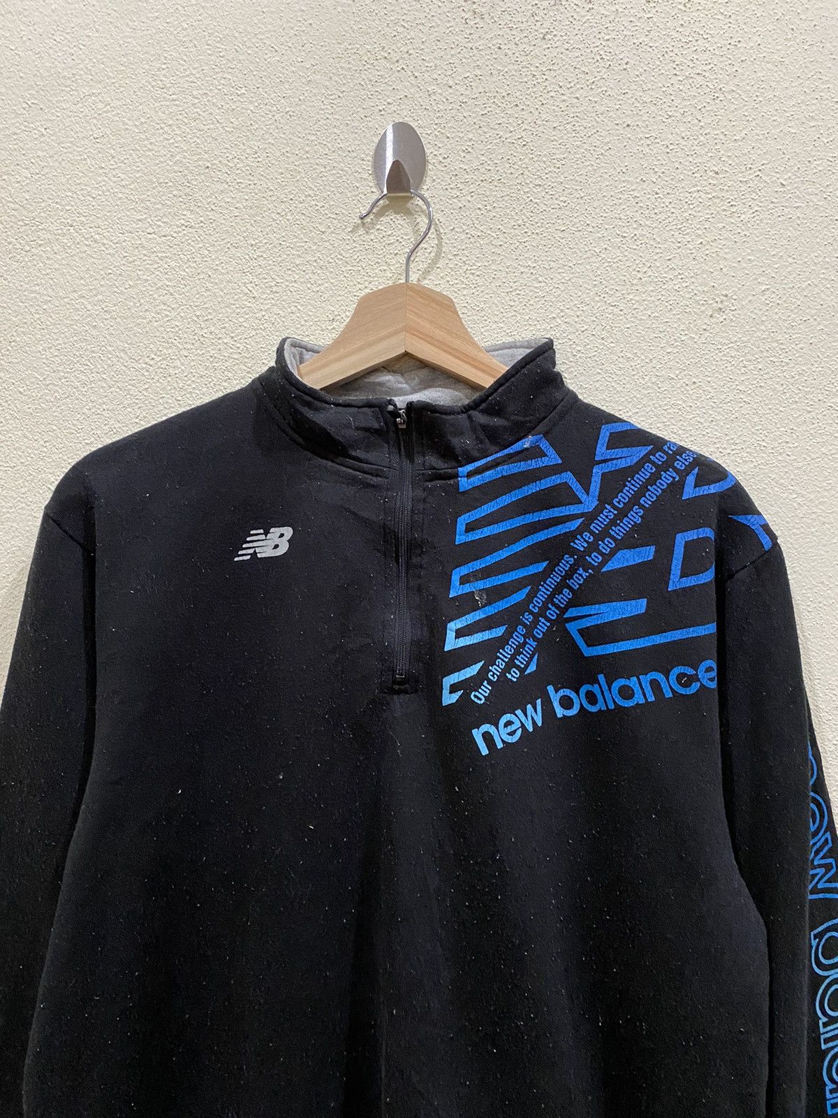 New Balance × Vintage New Balance Spell Out Sweatshirt Size US M / EU 48-50 / 2 - 3 Thumbnail