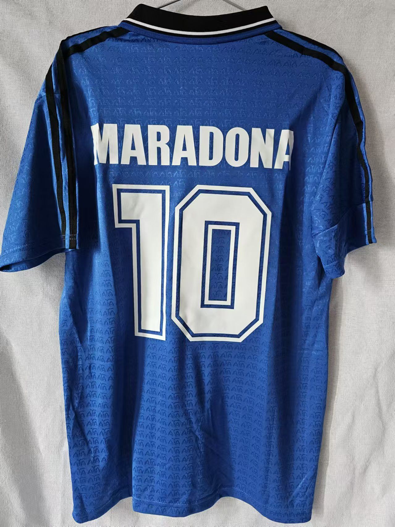 Other 1994 Argentina #10 Maradona Jersey Away Size US L / EU 52-54 / 3 - 2 Thumbnail