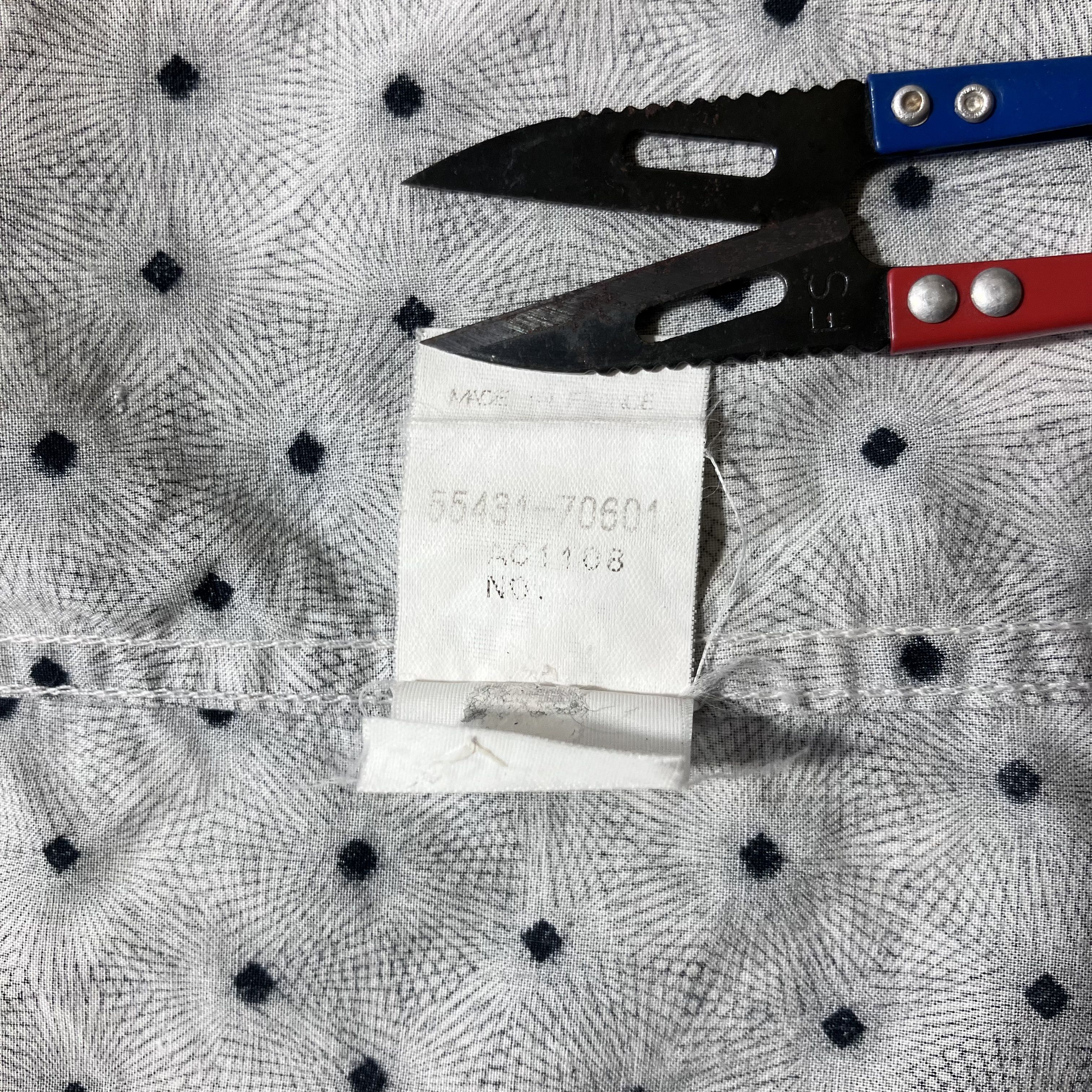 Lemaire Christophe Lemaire x Minimal Funk circular patterned shirt Size US M / EU 48-50 / 2 - 6 Thumbnail